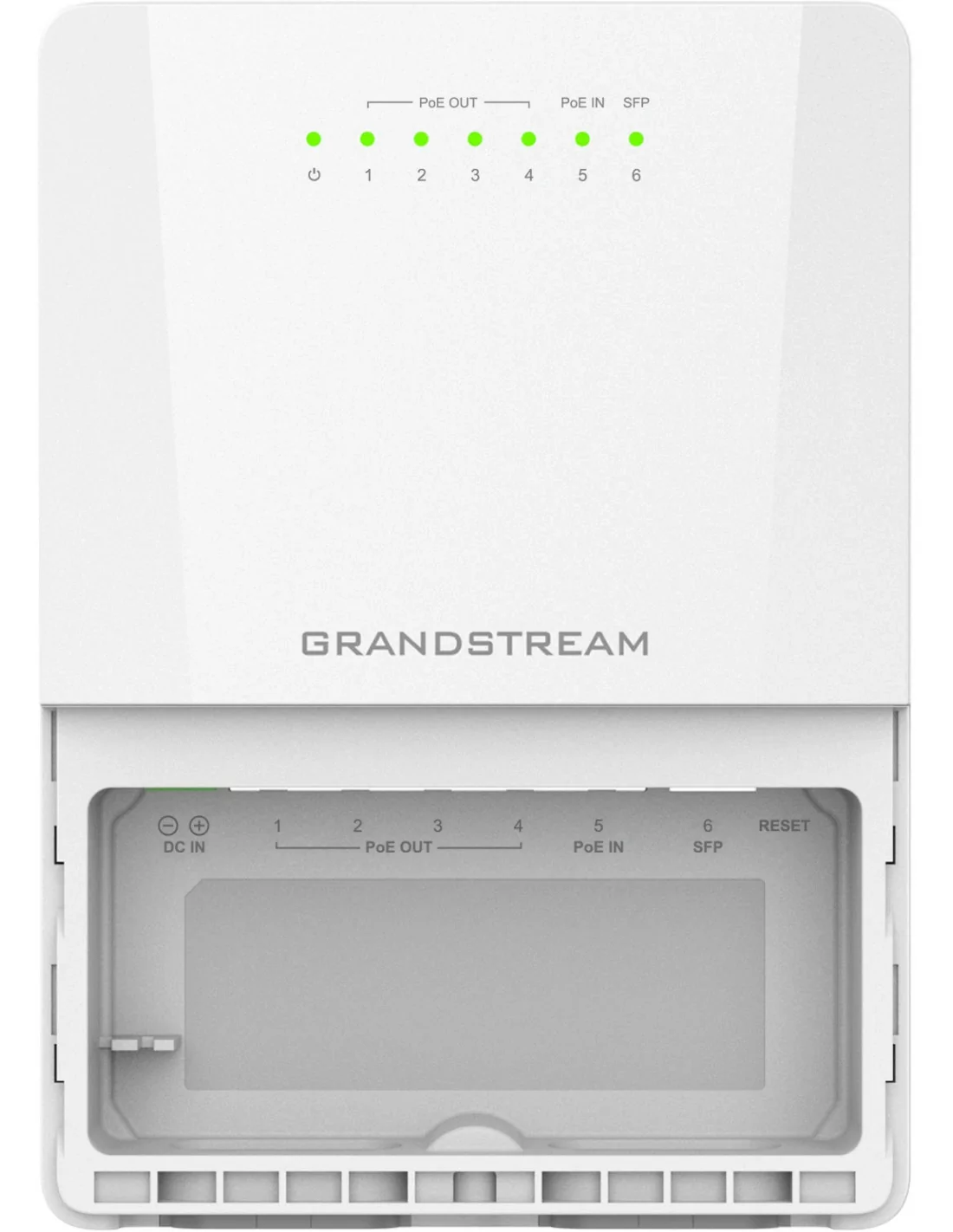 Grandstream Enterprise 5 port Outdoor IP66 Lite Cloud Managed GbE PoE Switch | GWN7710R