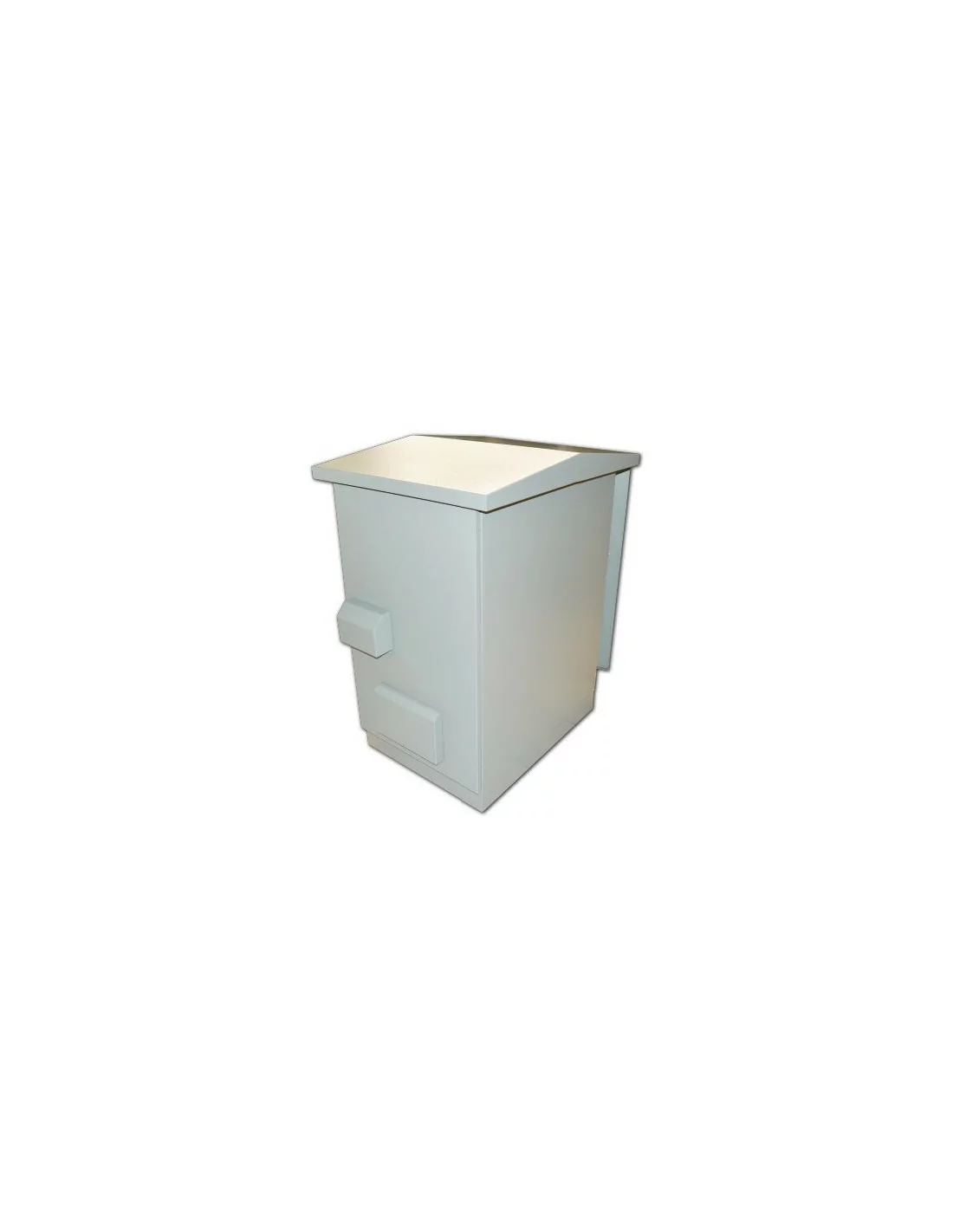 Outdoor 20U 19" IP55 Ventilated Cabinet, 600mm x 800mm, metal door with lock and 4 220v fans