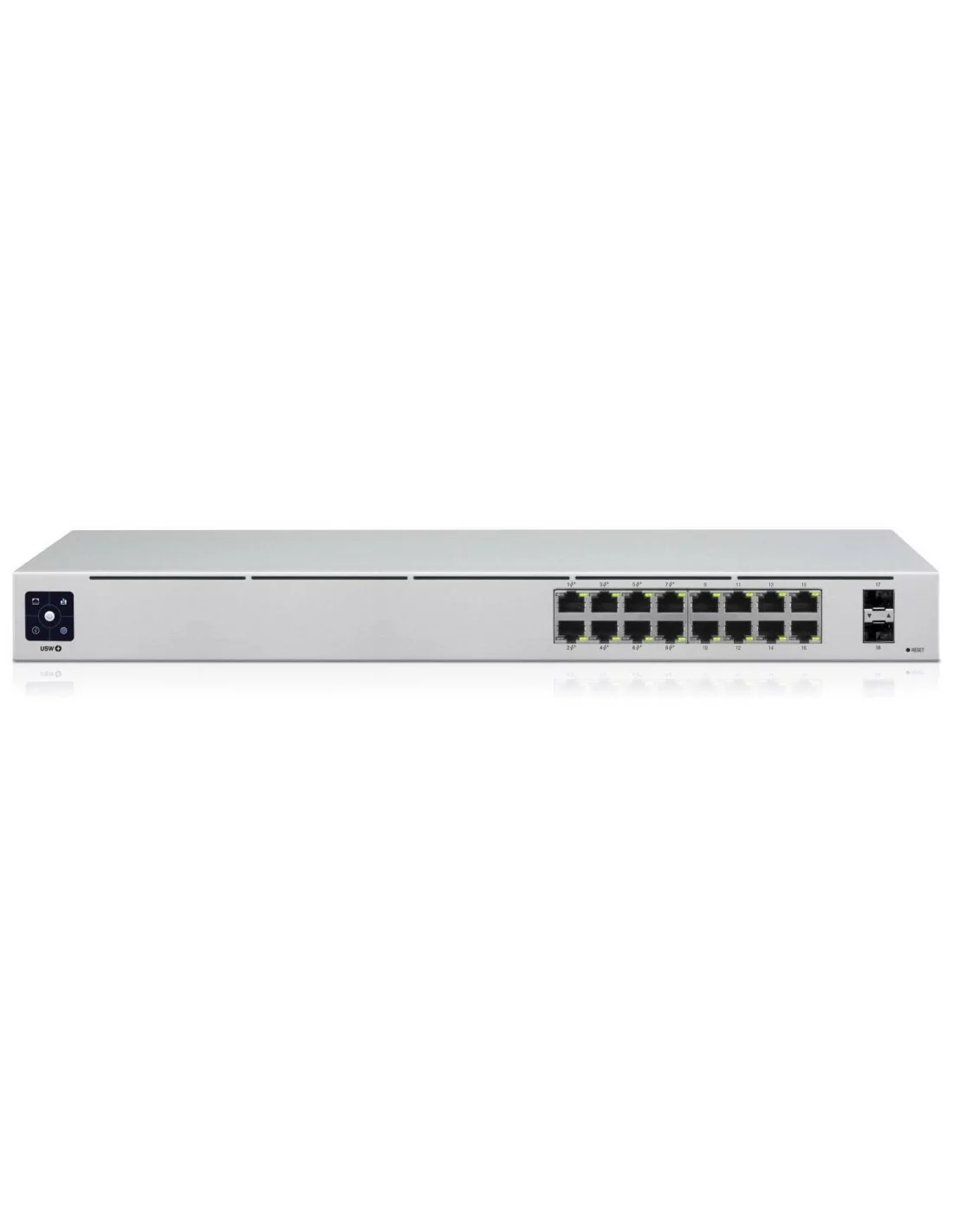 Ubiquiti UniFi 16 Port Gigabit 8 PoE 42W Switch 2SFP | USW-16-POE