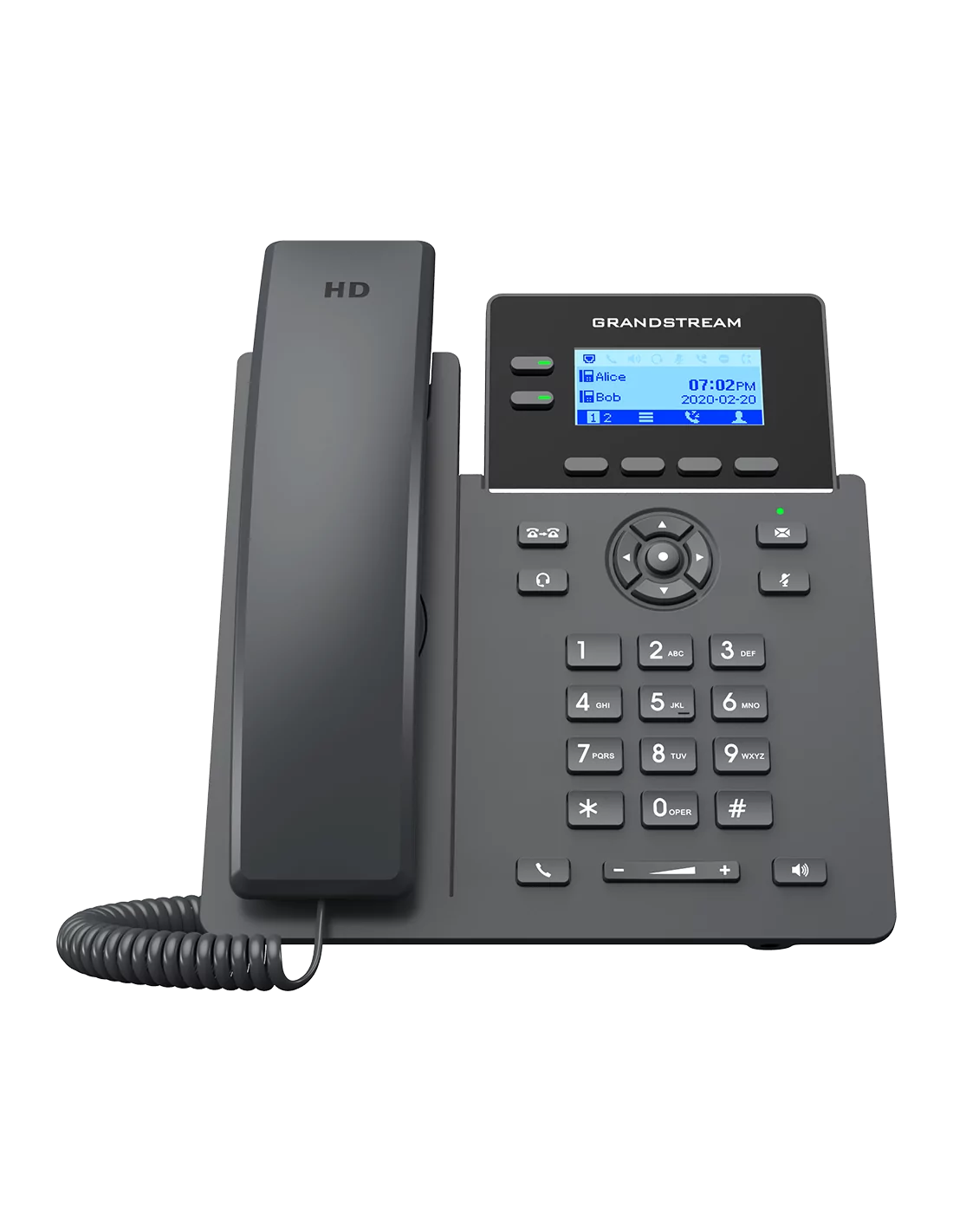 Grandstream 2-Line WiFi Desk Phone | GRP2602W