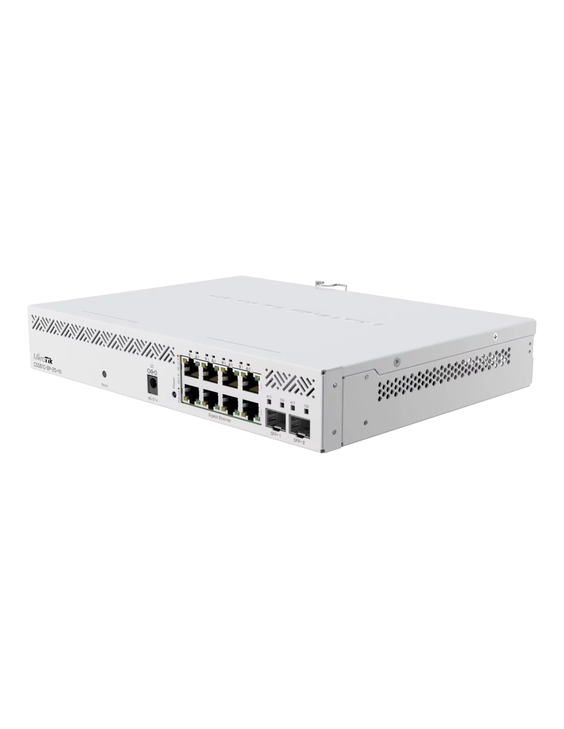MikroTik Cloud Smart Switch 8 Port PoE 2 SFP+ desktop enclosure | MT-RBCSS610-8P-2S+IN