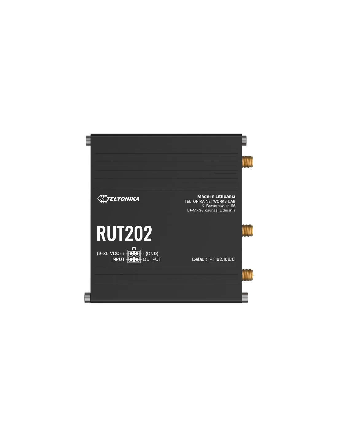 Teltonika 4G/LTE WiFi 4 Industrial Cellular Router | RUT202
