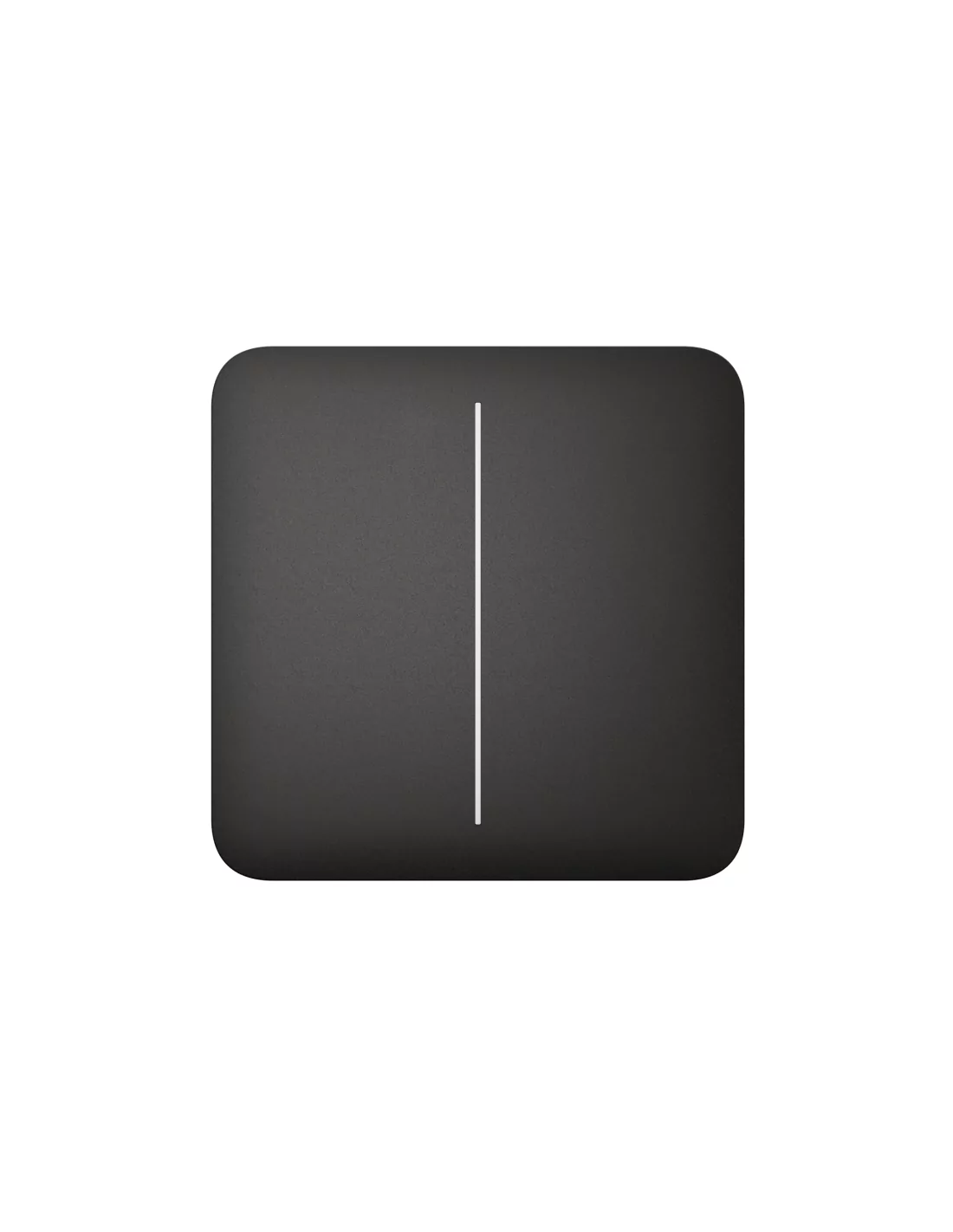 AJAX Security - Black SoloButton 2-GANG | AJAX-SB-2-GANG-B