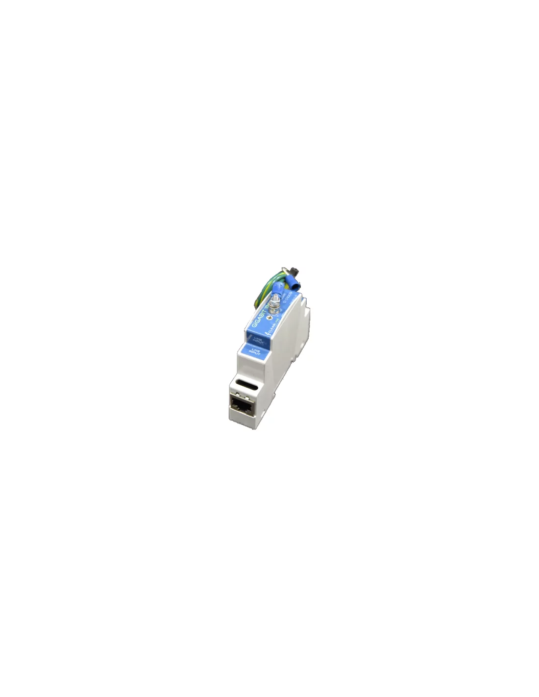 Din Rail Gigabit in-line Protector Power Over Ethernet - POE Mode A+B