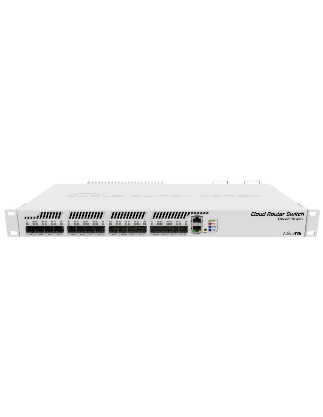 MikroTik CRS317-1G-16S+RM - Cloud Router Switch Dual boot SwOS/RouterOS