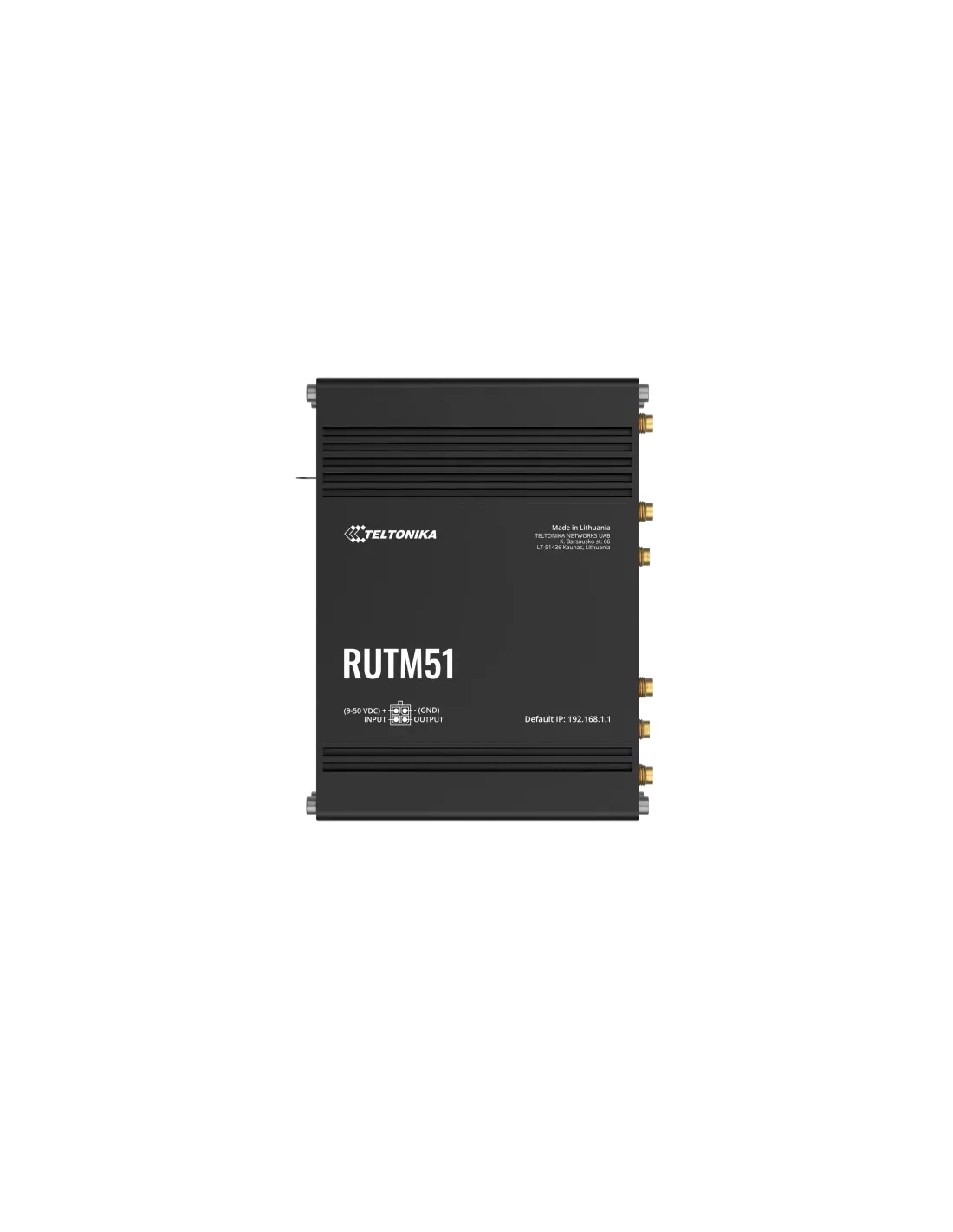 Teltonika Industrial 5G Dual SIM Router | RUTM51