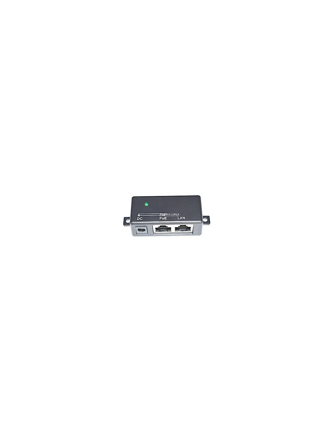 1 Port Passive Power over Ethernet Injector Gigabit - Requires External PSU 2.1mm Jack