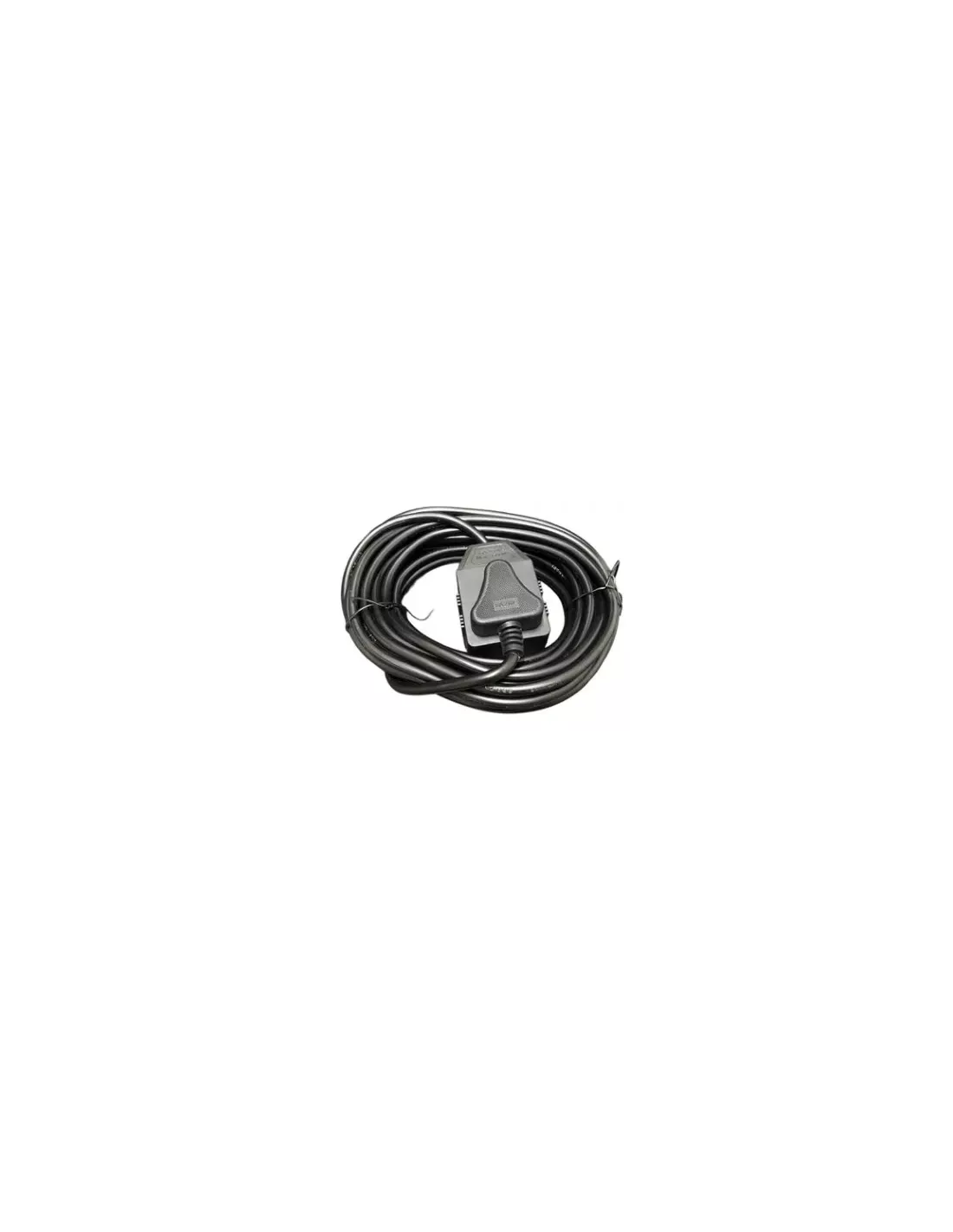 Acconet Double Coupler 16Amp 10 Meter Black Extension Cord | AC-EXTCORD-10M-B