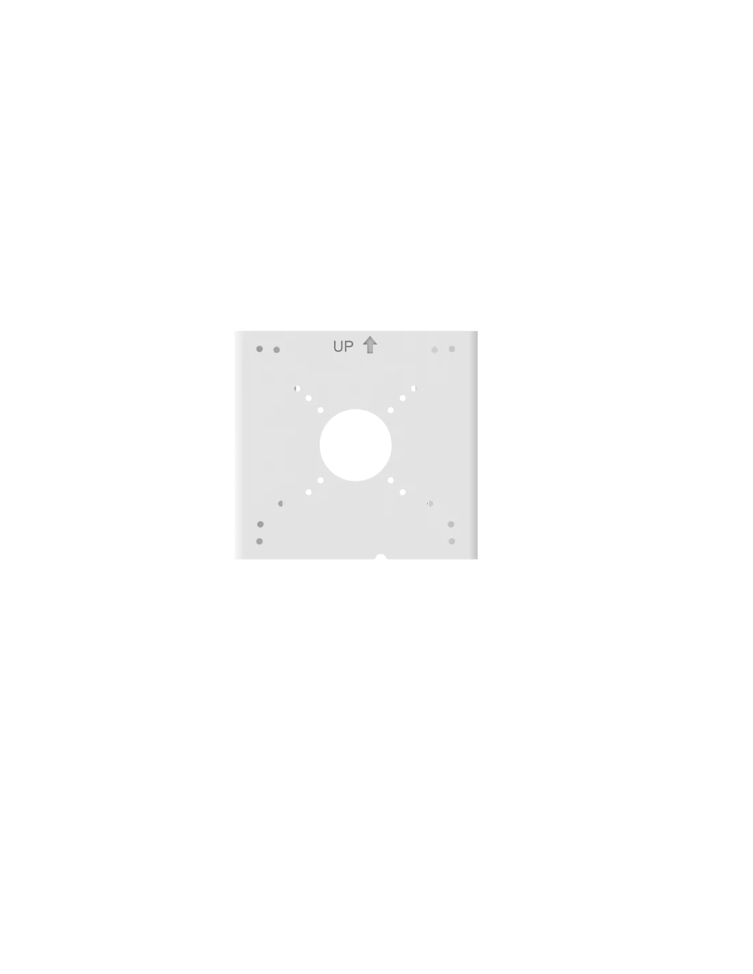 UNV - Bullet Pole Mount Bracket