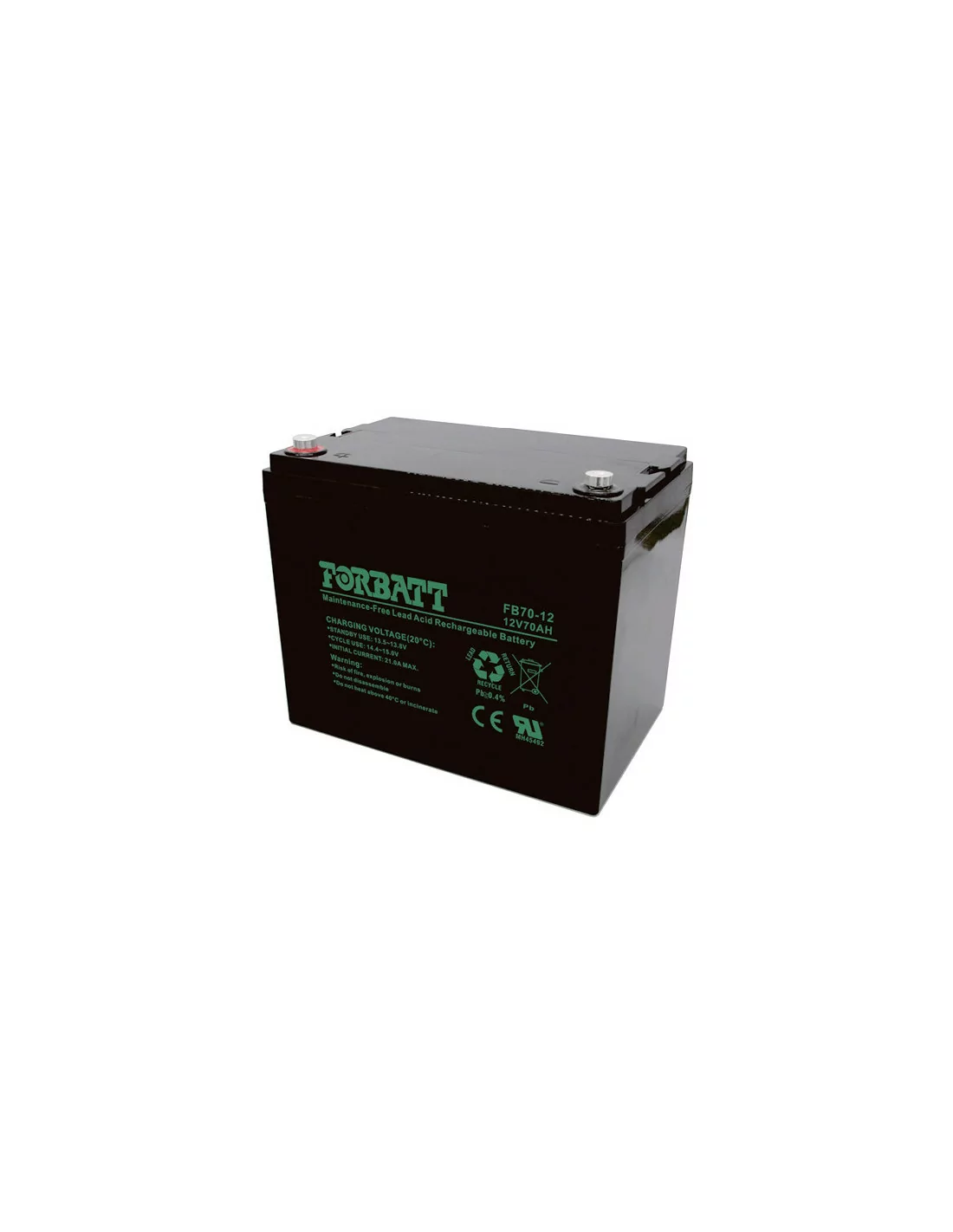Forbatt 12V 70AH AGM Battery