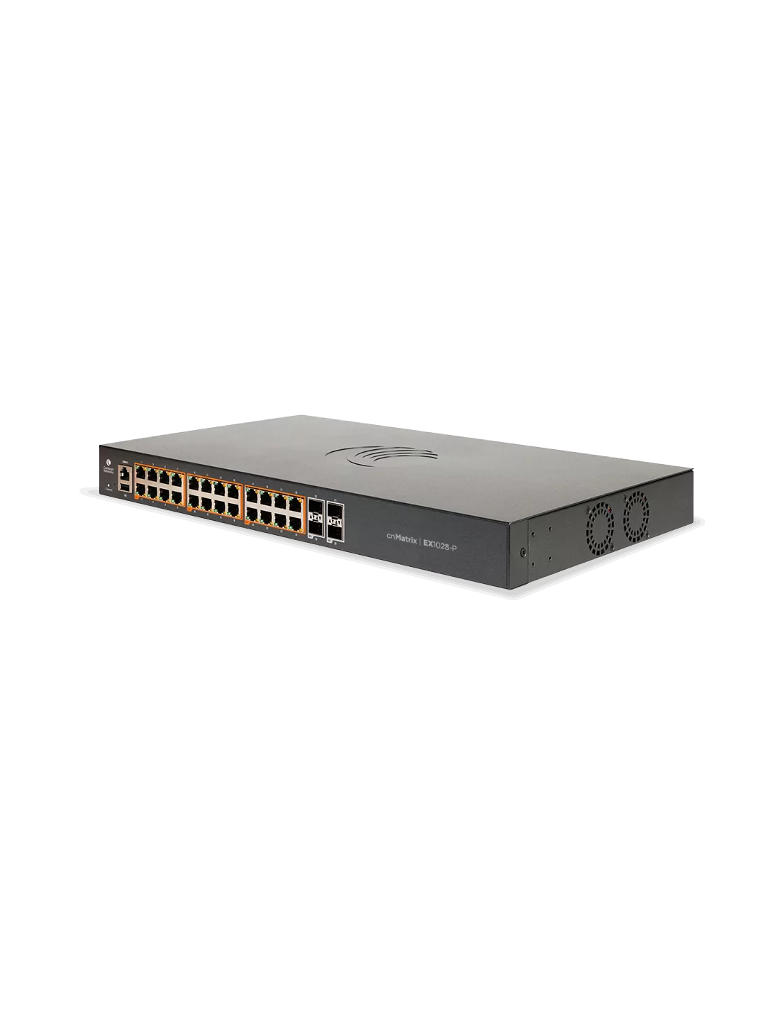 Cambium cnMatrix Enterprise 24 port with 4 SFP uplink PoE+ Switch | CNM-EX1028-P