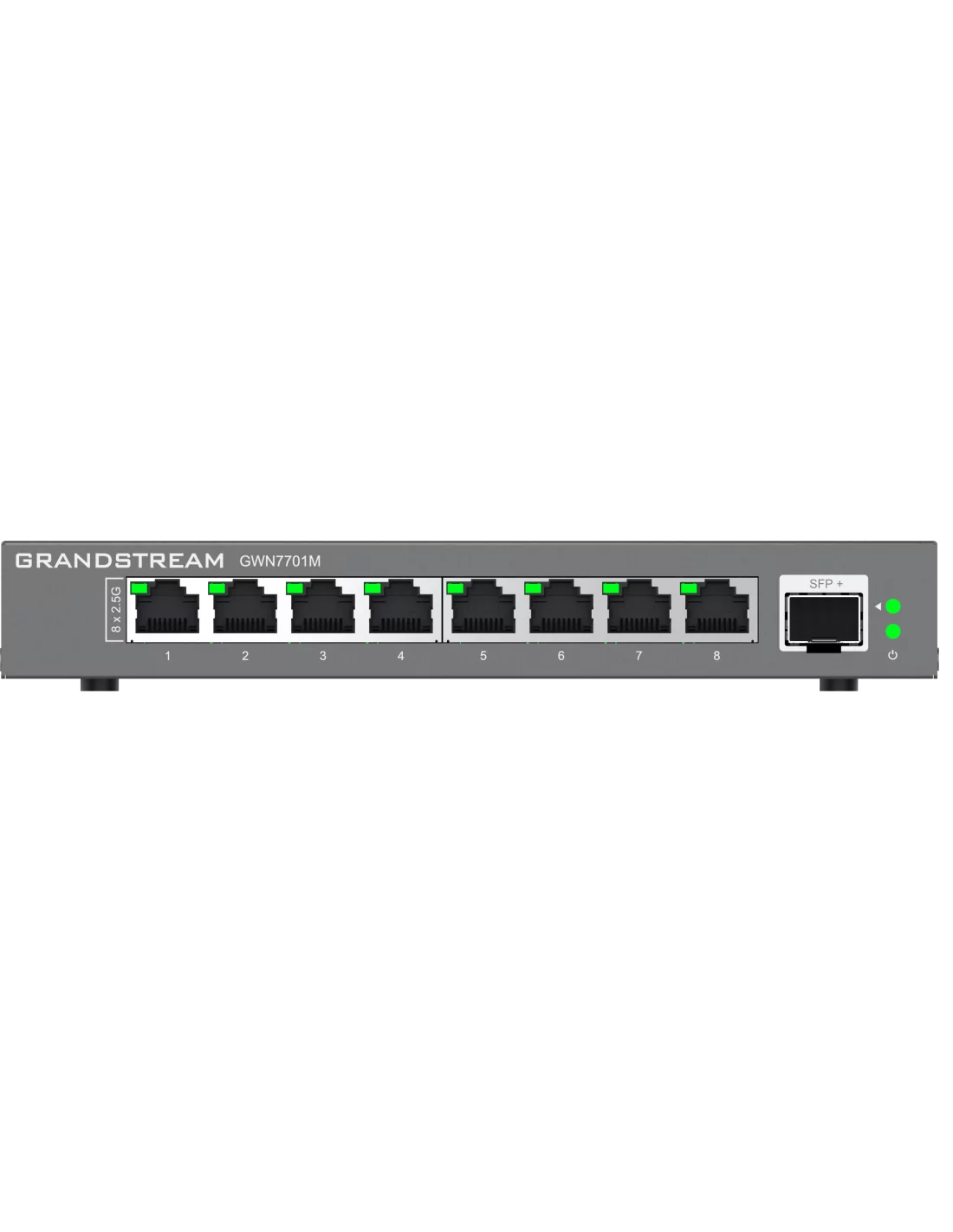 Grandstream Enterprise 8 port Unmanaged 2.5G Switch | GWN7701M