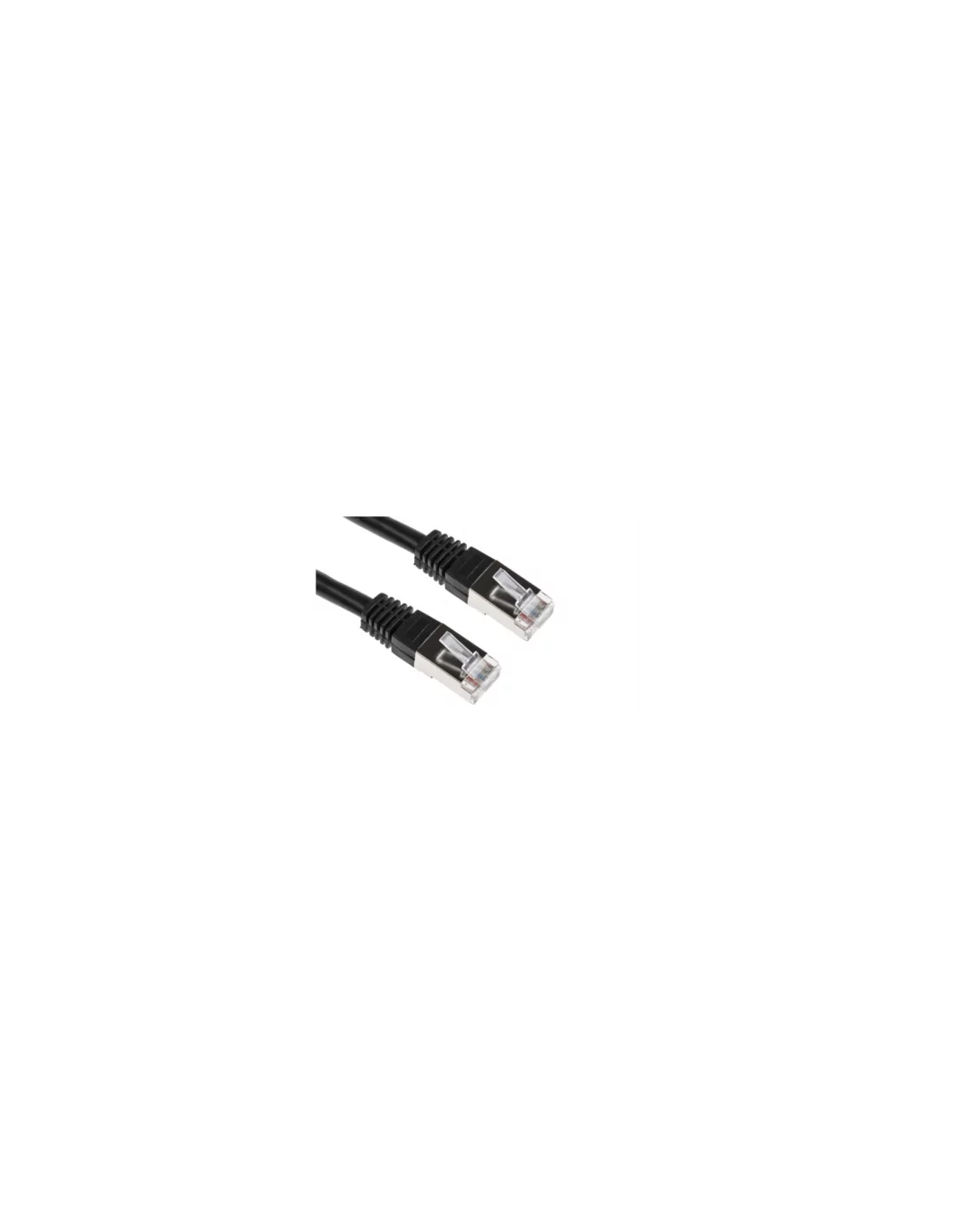 Acconet CAT6 2m UTP Flylead (Patch Lead) Black | CAT6-FLY-2-BLACK