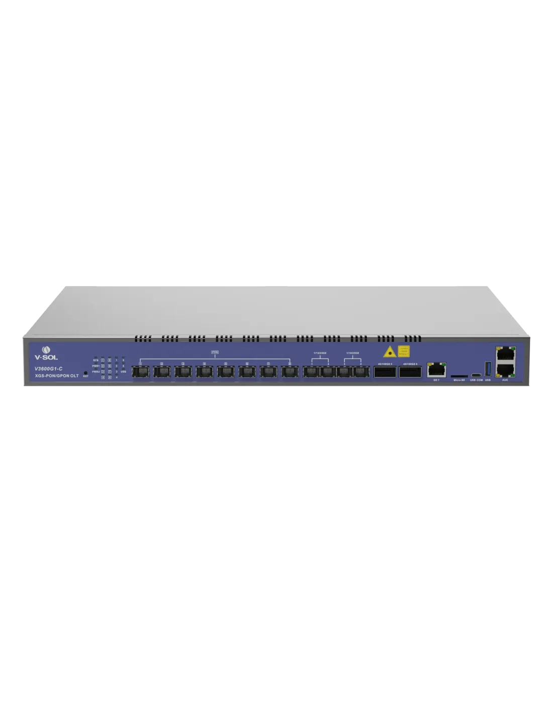 VSOL 8-Port XGS-PON Combo OLT | VSOL-V3600-XG8-C