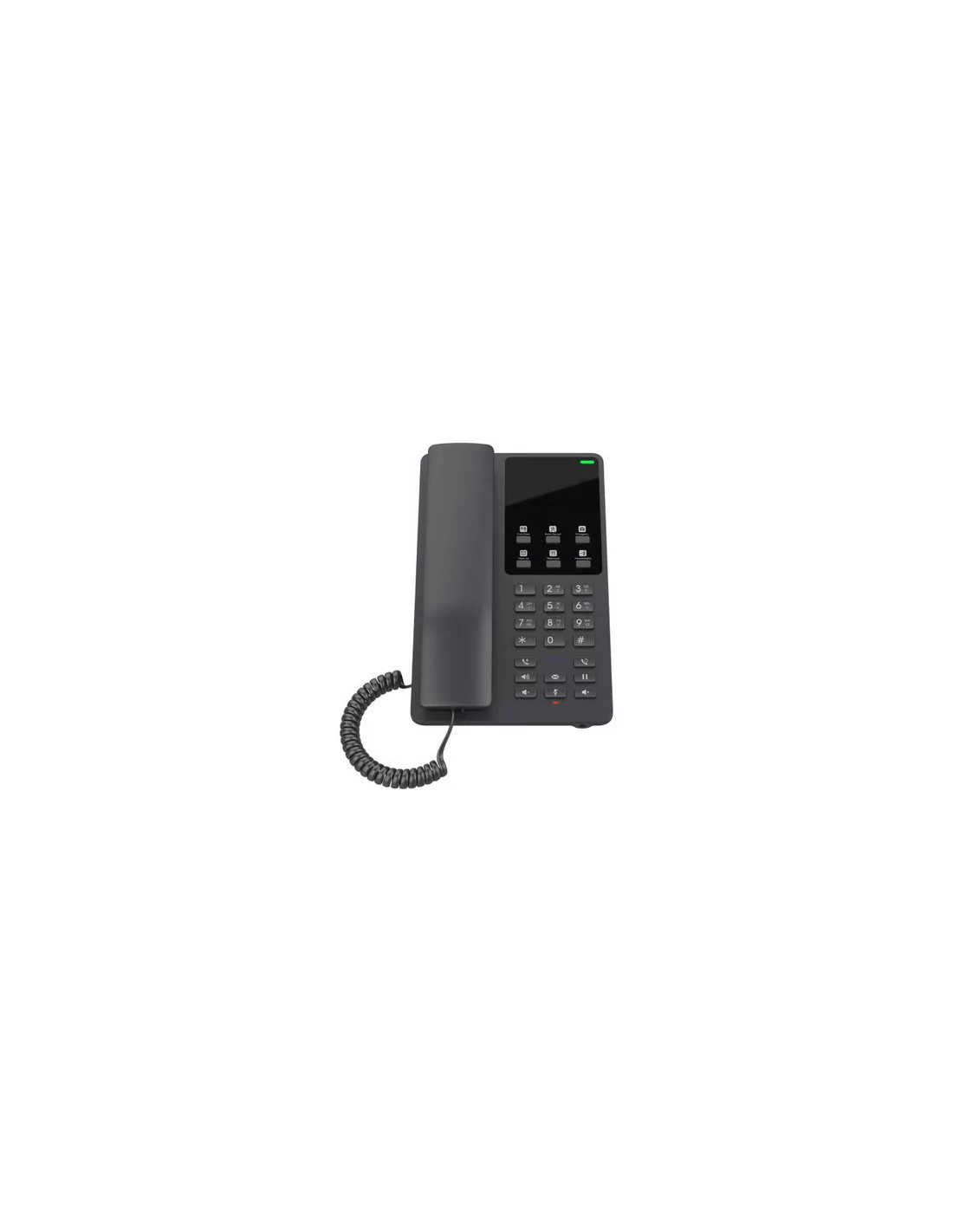 Grandstream 2 Line Hotel Phone Black | GHP621