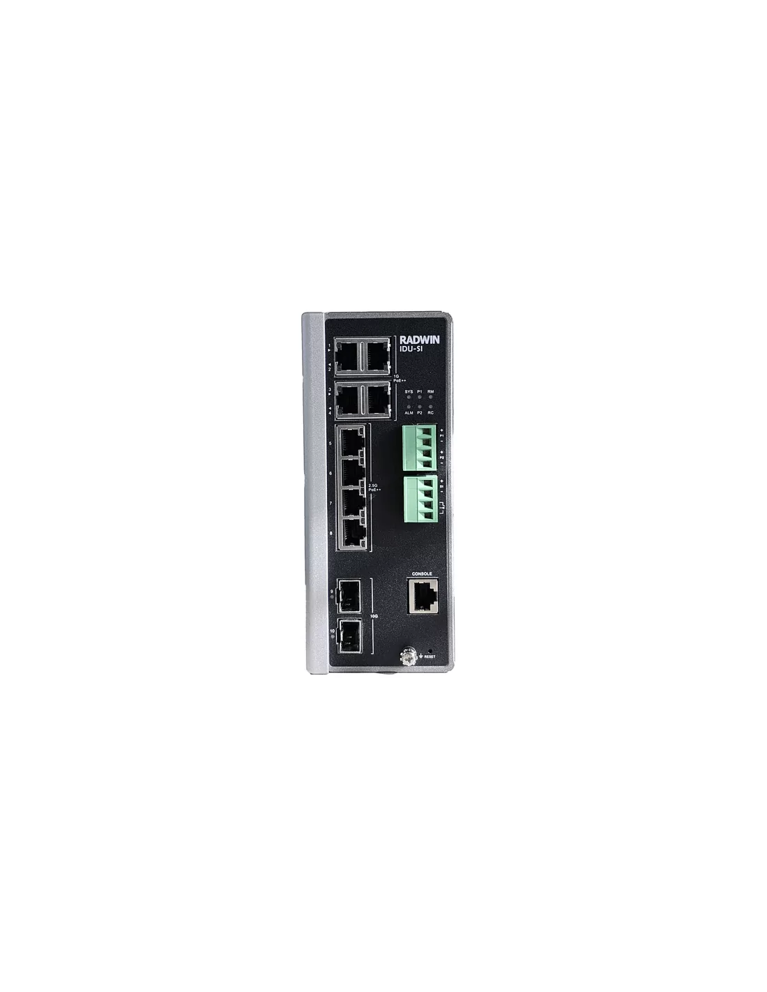RADWIN IDU-SI Layer 3 Industrial DC PoE Switch