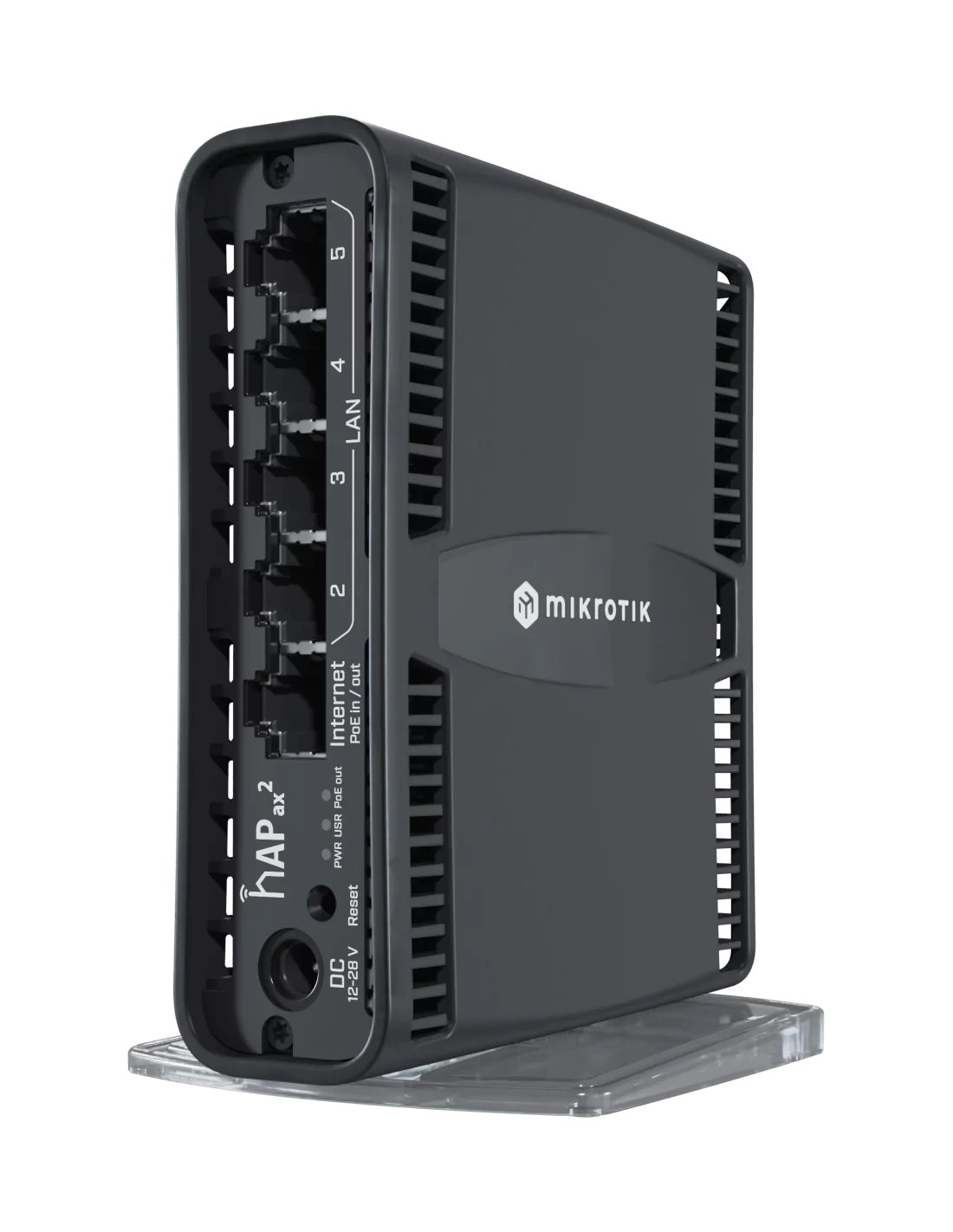 MikroTik hAP ax2 5 Port Gigabit 1800Mbps WiFi 6 Router | MT-RBHAP-AX