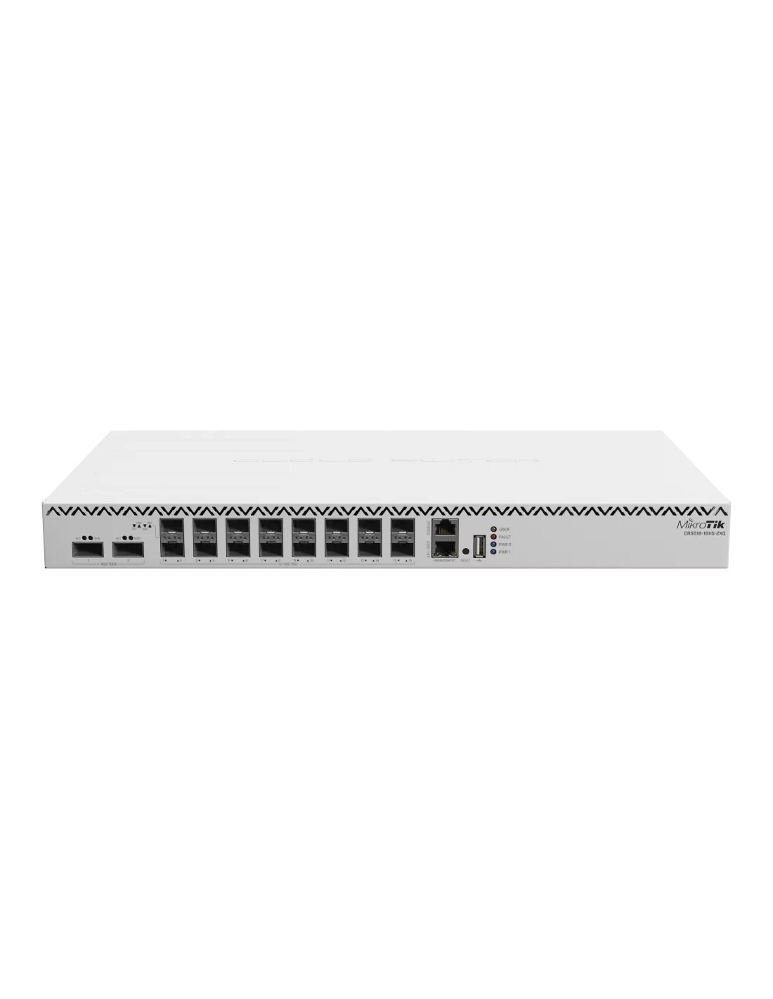 MikroTik Cloud Router Switch 16 Port SFP28 2 QSFP28 | MT-RBCRS518-16XS-2XQ-RM
