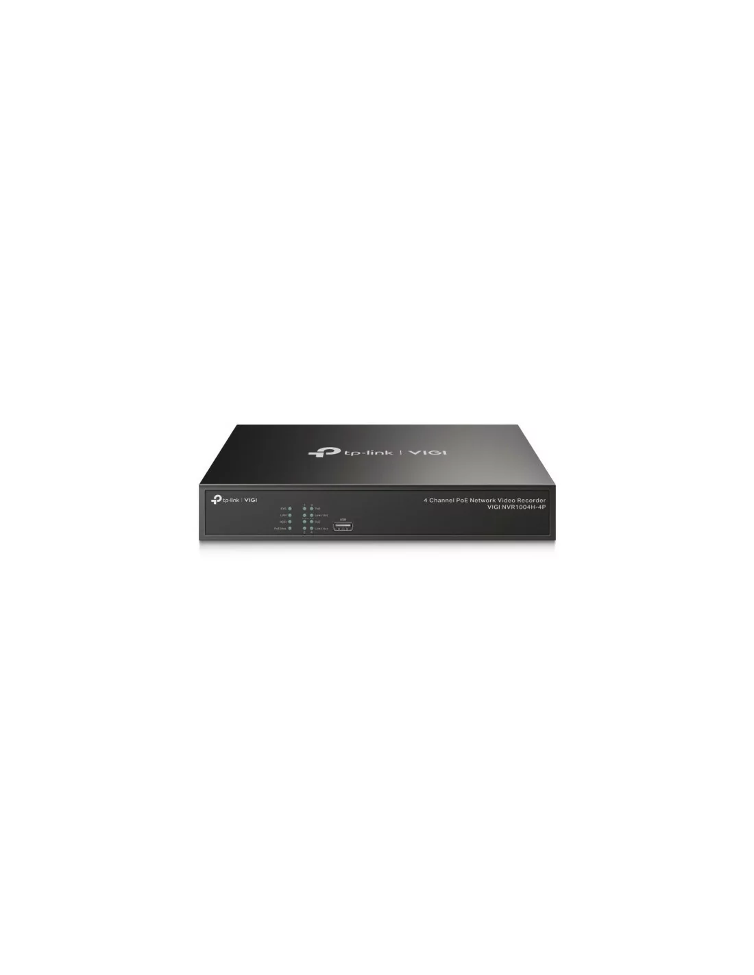 TP-Link VIGI 4 Channel PoE Network Video Recorder | TP-VIGI-NVR1004H-4P