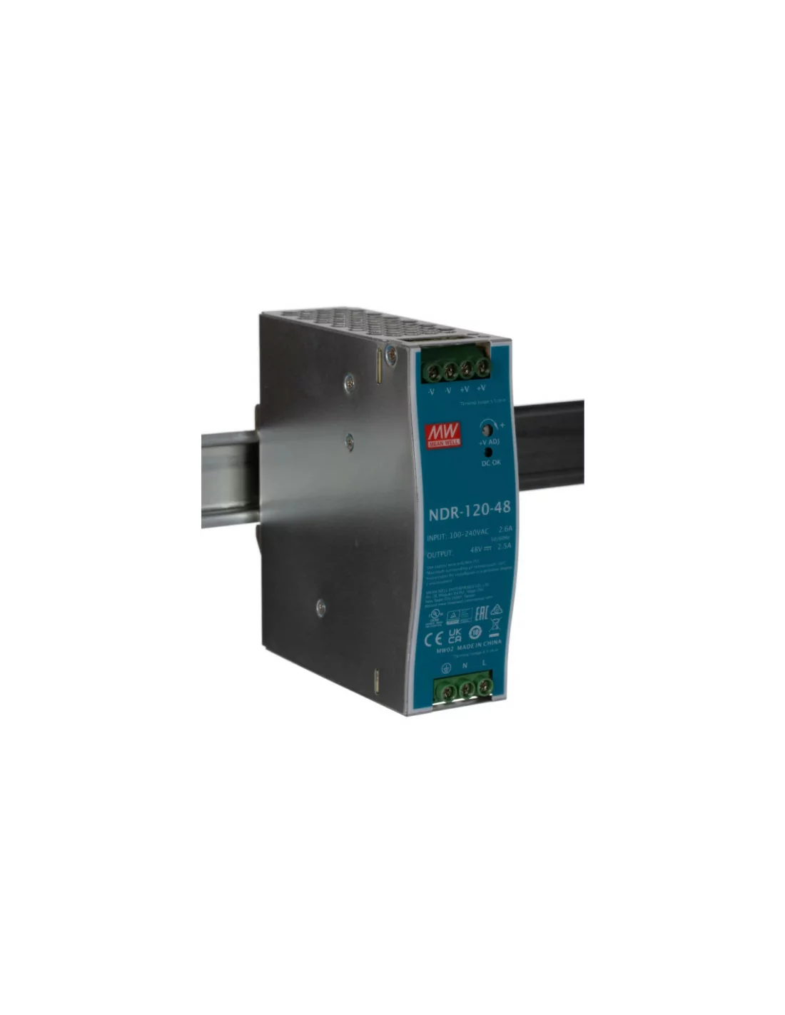 Mean Well - AC-DC Single output Industrial DIN rail power supply