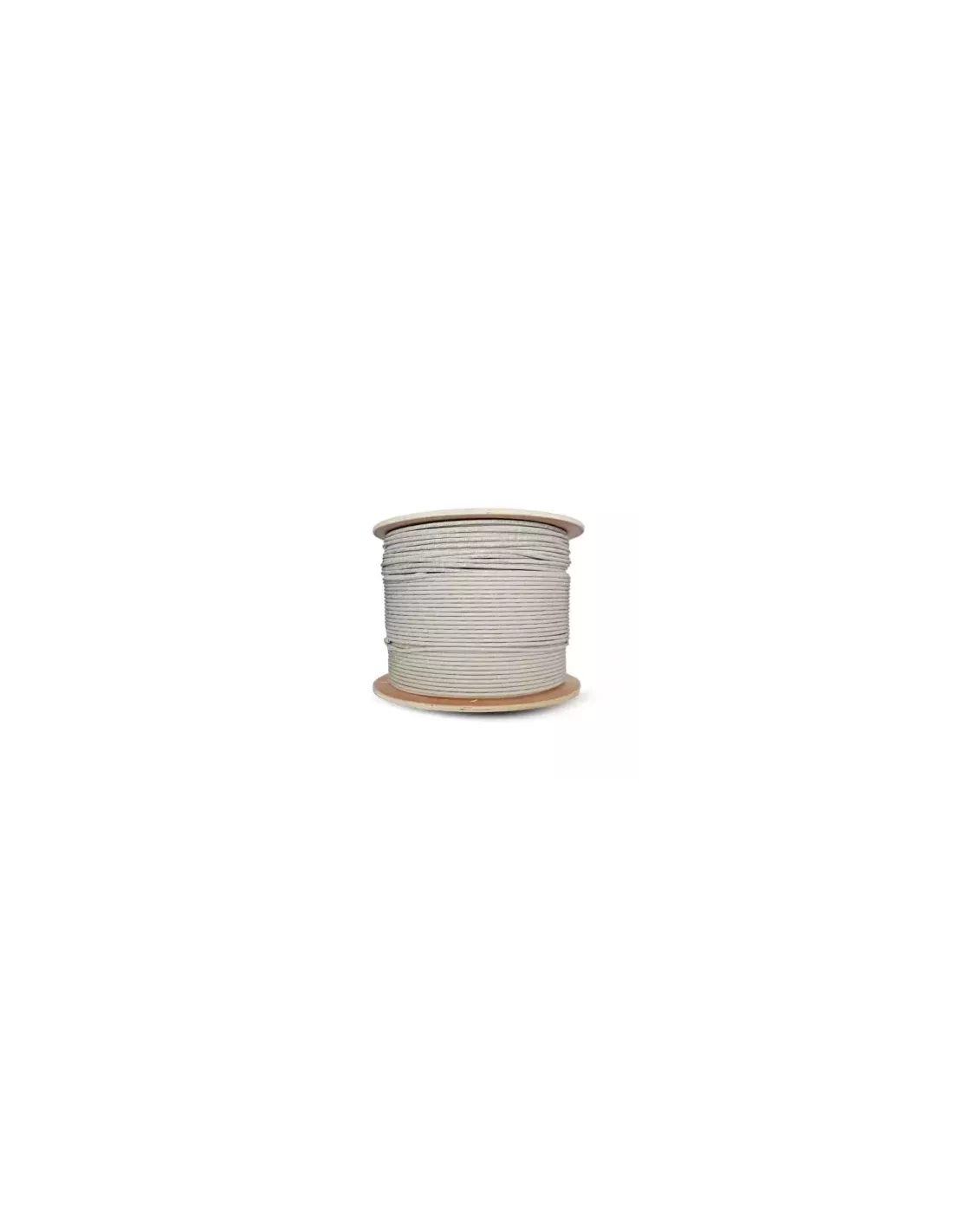 Essential CAT5e Indoor Ethernet Cable 500m Grey Solid Copper UTP Roll | CAT5-500-GEN-SC