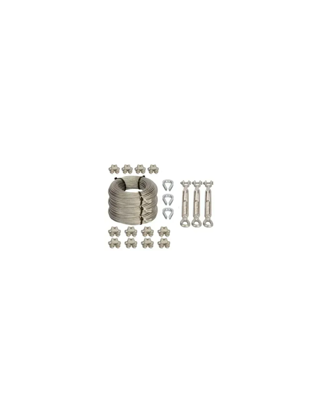 Heavy-duty Lattice Mast - 21m Guy rope kit | MAST-GR-21M