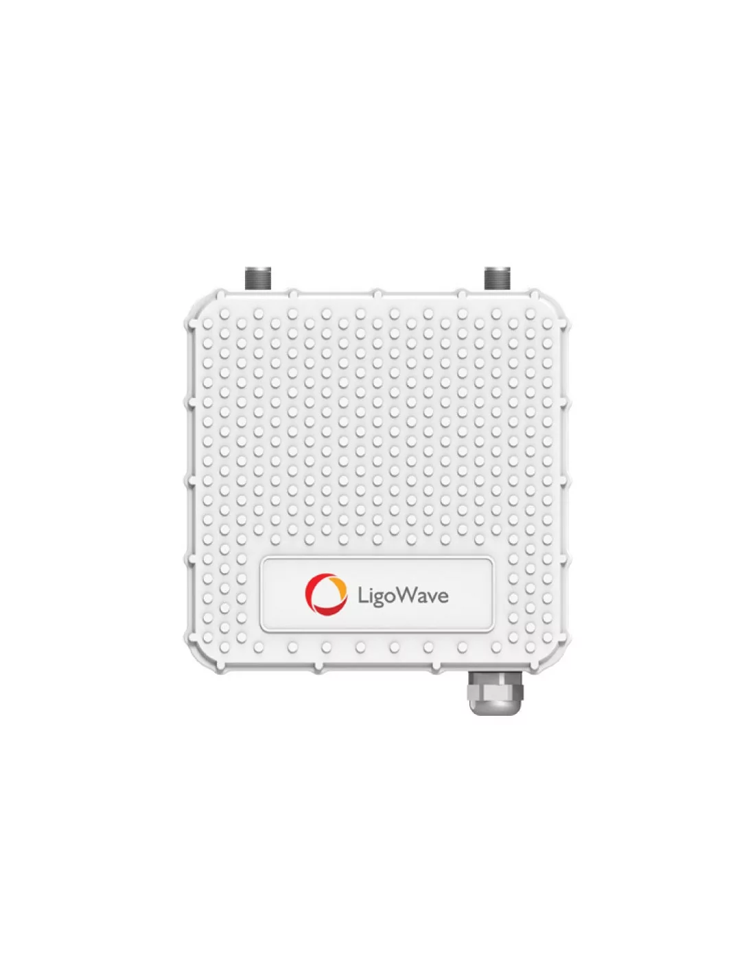 Ligowave PTMP RapidFire 600 Mbps Carrier Subscriber Unit with N-Type connectors.