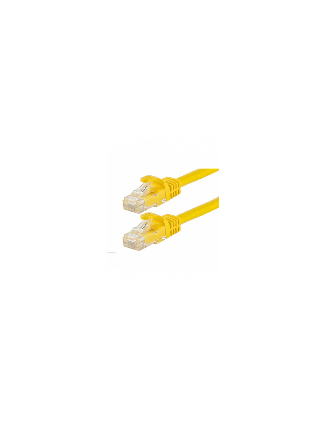 Acconet CAT6 0.5m UTP Flylead (Patch Lead) Yellow | CAT6-FLY-0.5-YELLOW