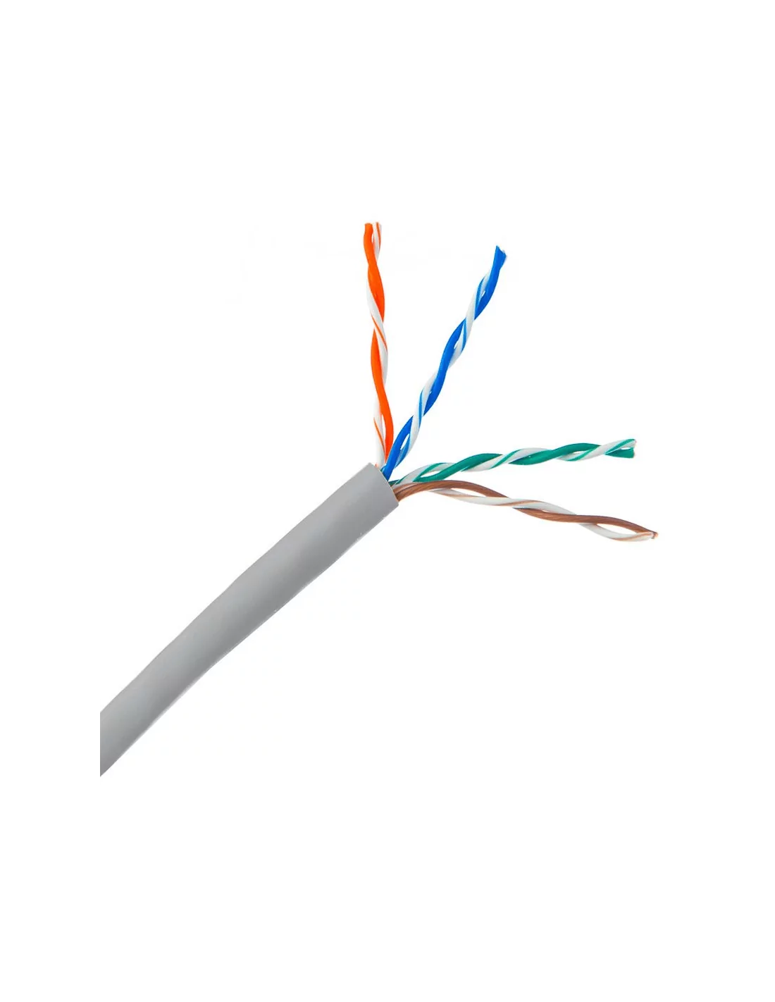 Essential CAT5e Indoor Ethernet Cable 100m Grey CCA UTP Pull Box | CAT5-100-GEN