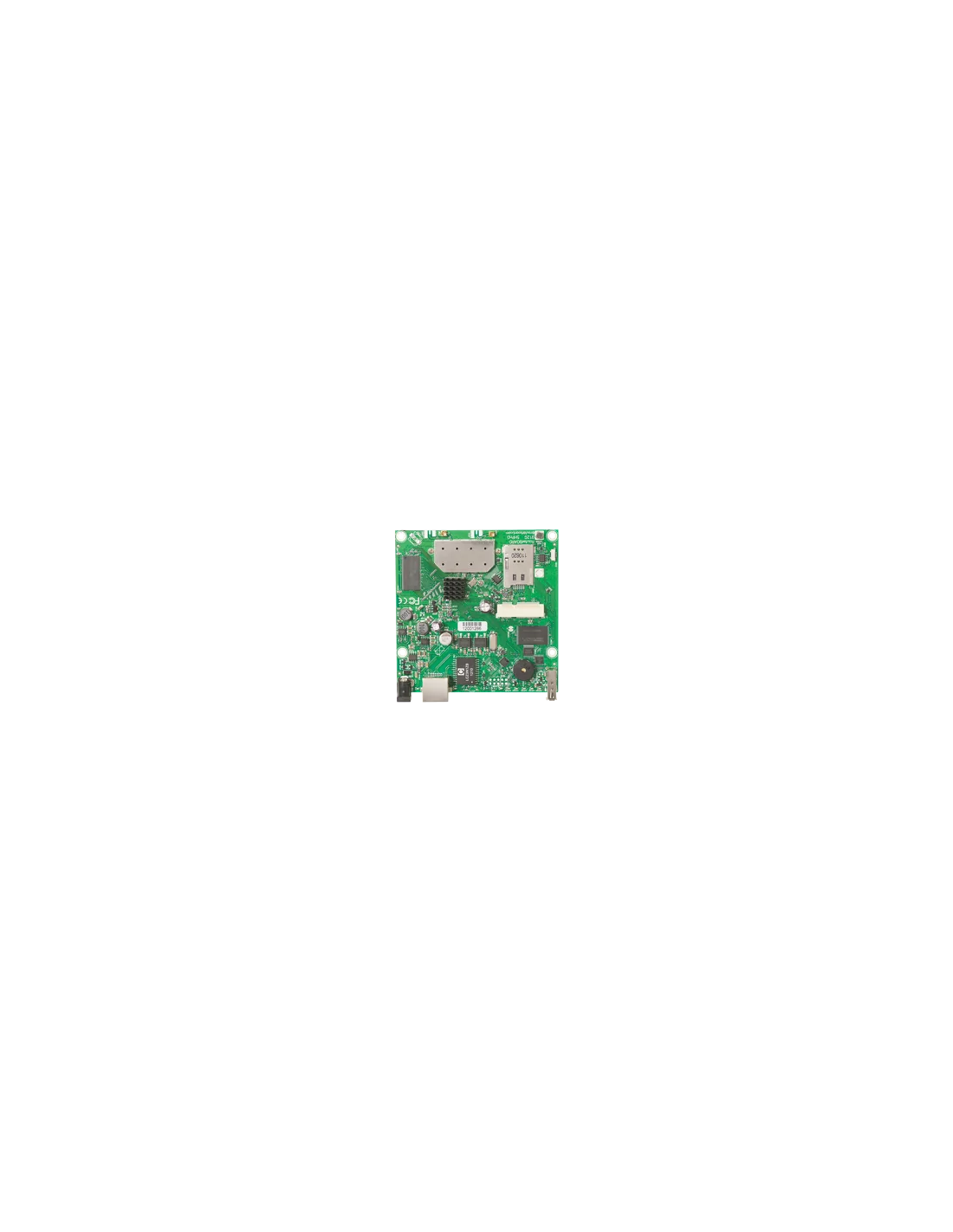 MikroTik RouterBOARD 912UAG-5HPnD with 5GHz radio,1 Gb port,1 MiniPCI-e,1 USB,1 Sim slot and 2 MMCX