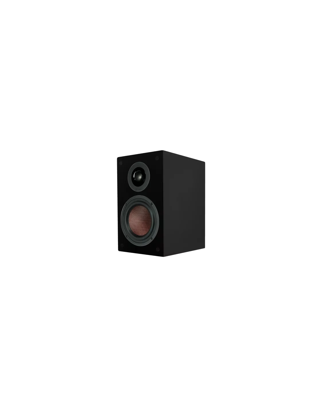 TruAudio 6.5" Woofer, 1" Tweeter Premium Bookshelf Speaker in Satin Black