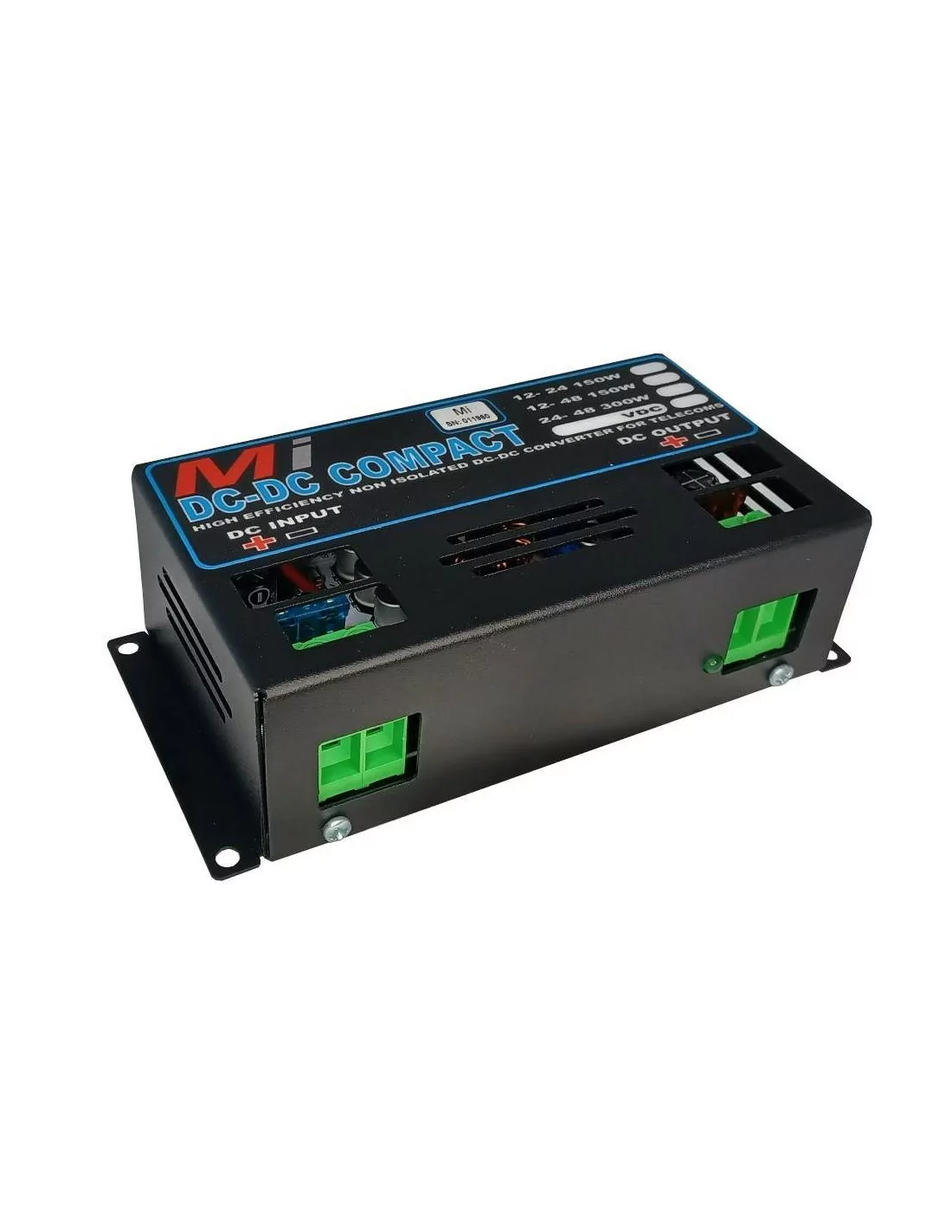 Output DC-DC Converter, INPUT:24VDC, OUTPUT: 48VDC (6.25A)