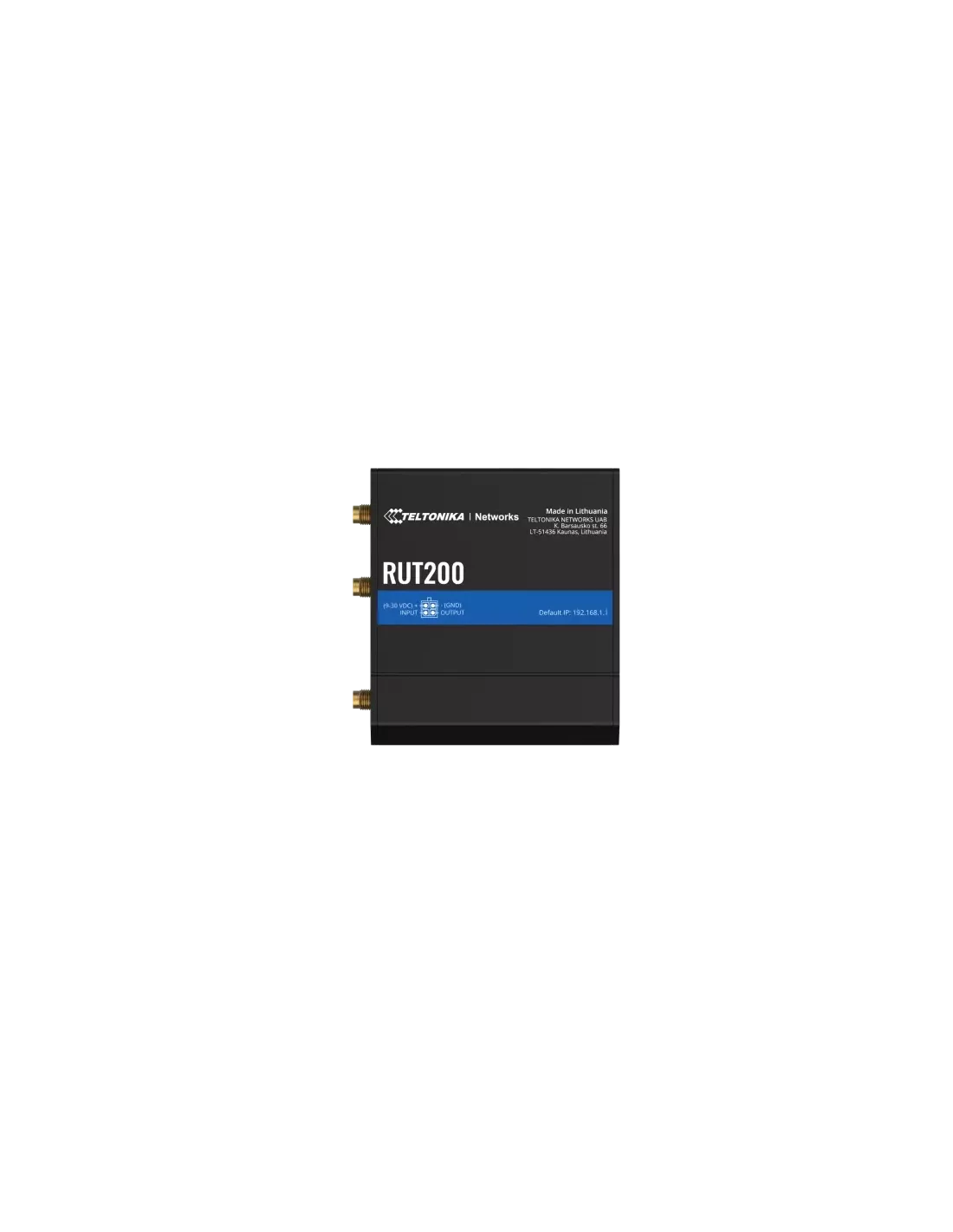 Teltonika 4G/LTE WiFi 4 Industrial Cellular Router | RUT200