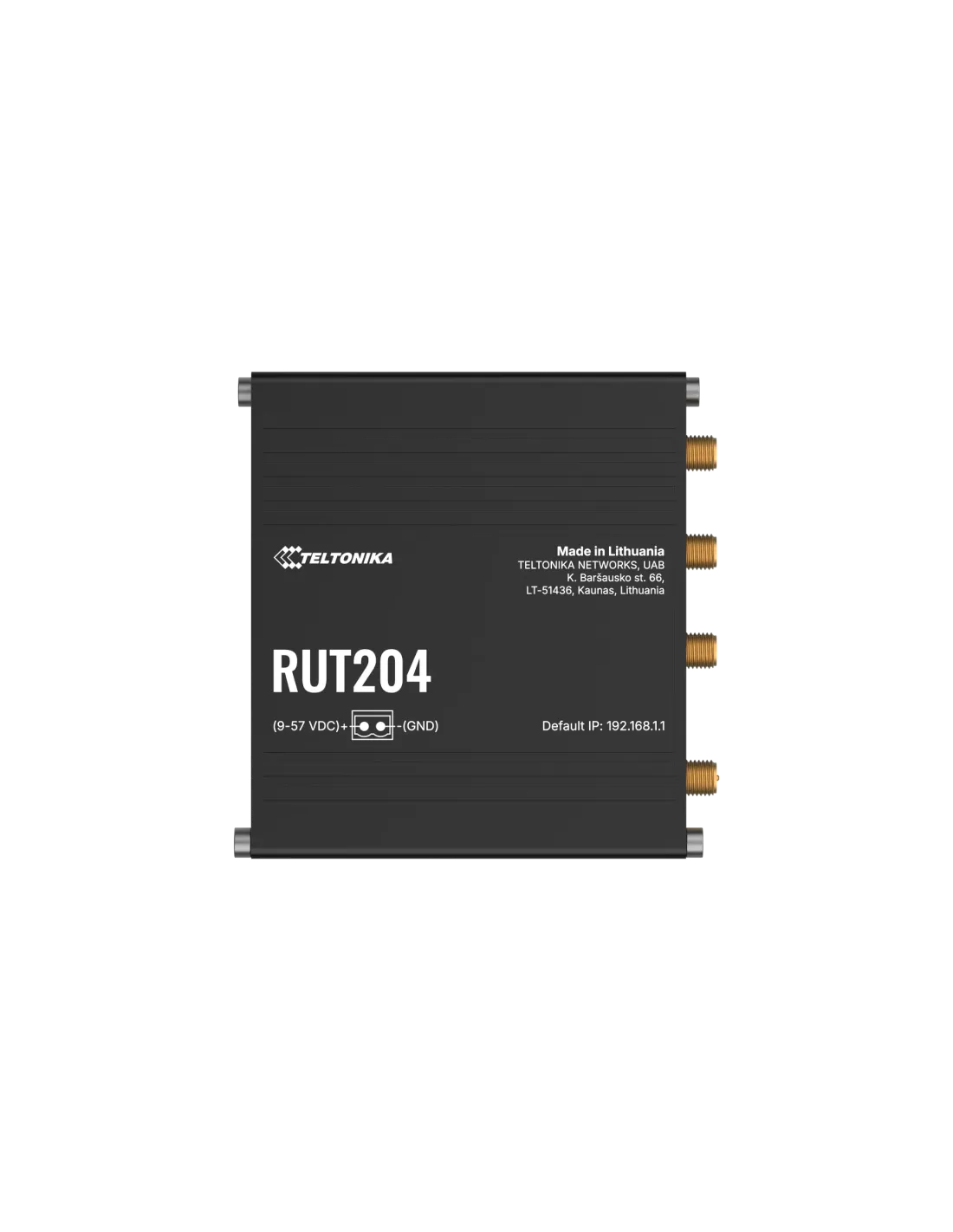 Teltonika 4G/LTE WiFi 4 Industrial CAN Bus Cellular Router | RUT204