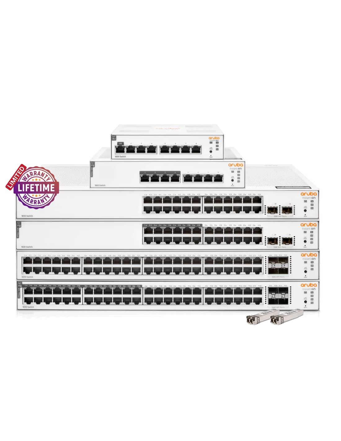 HPE Networking Instant On 1830 24 Port Gb - Non PoE Switch| ARU-IO-SW183024G