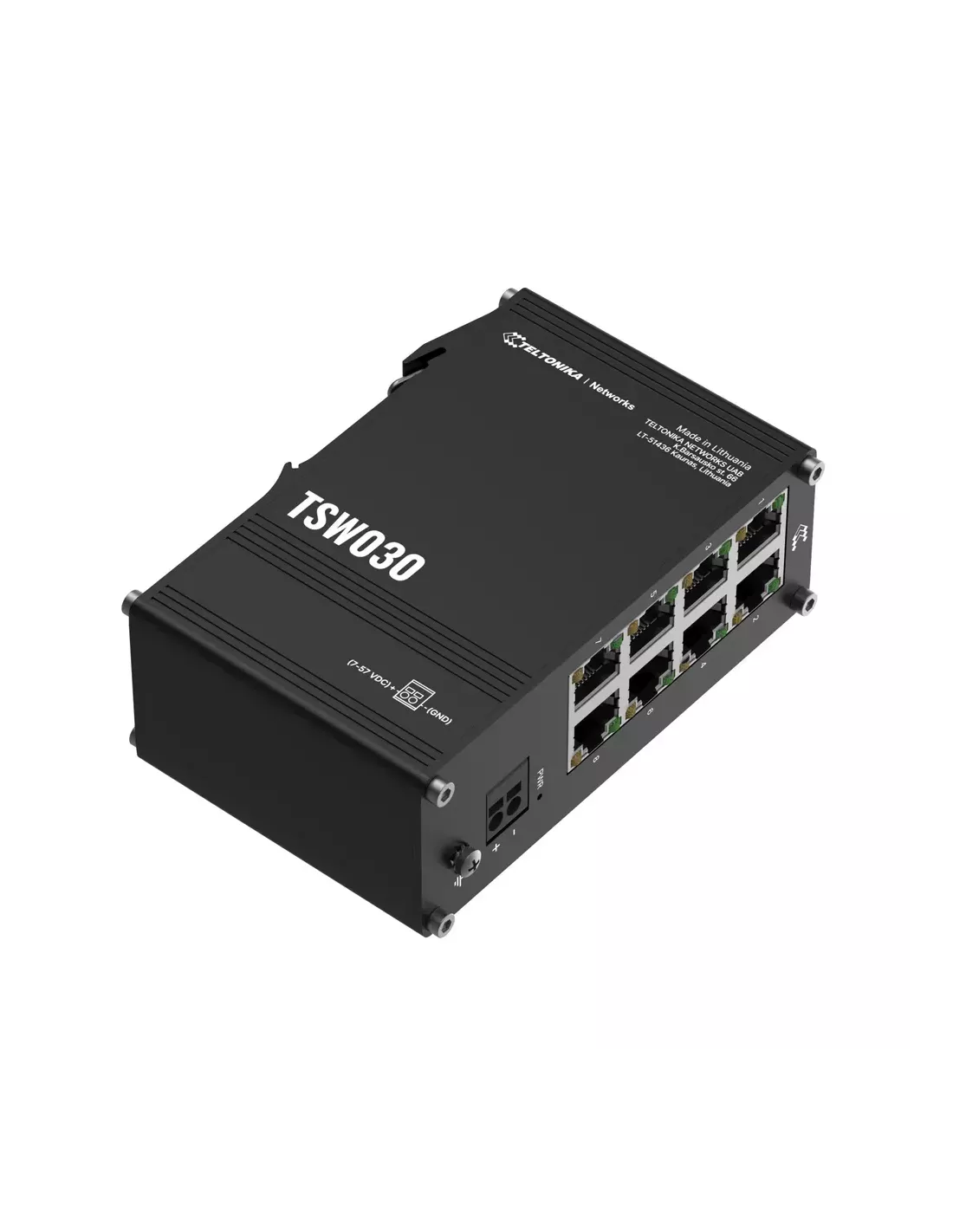 Teltonika Industrial 8-port Ethernet Switch | TSW030