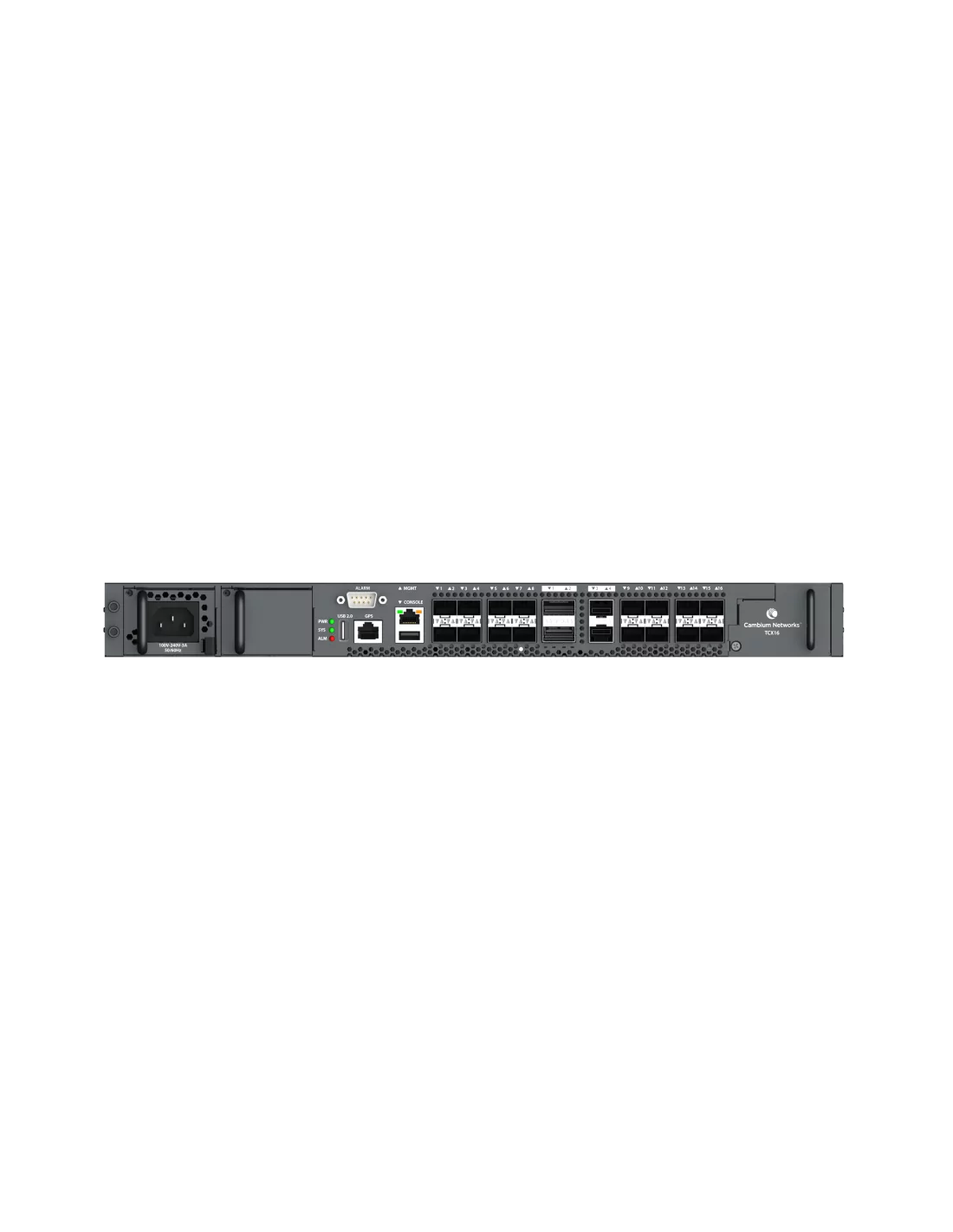 Cambium 16-Port Combo PON OLT | CB-PON-OLT-XGS-16
