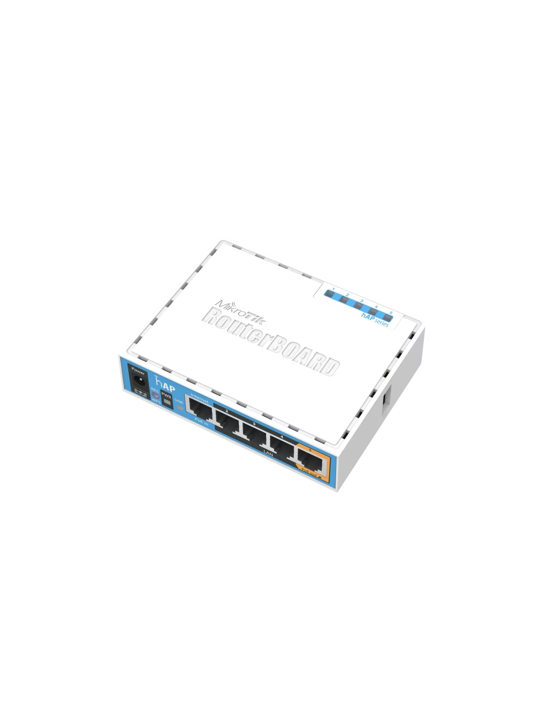 MikroTik hAP - 2.4GHz desktop Wi-Fi Router
