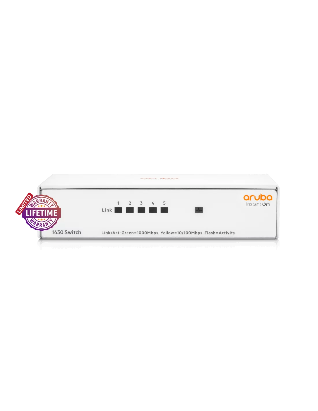 HPE Networking Instant On 1430 5 port GbE Switch | SW14305G