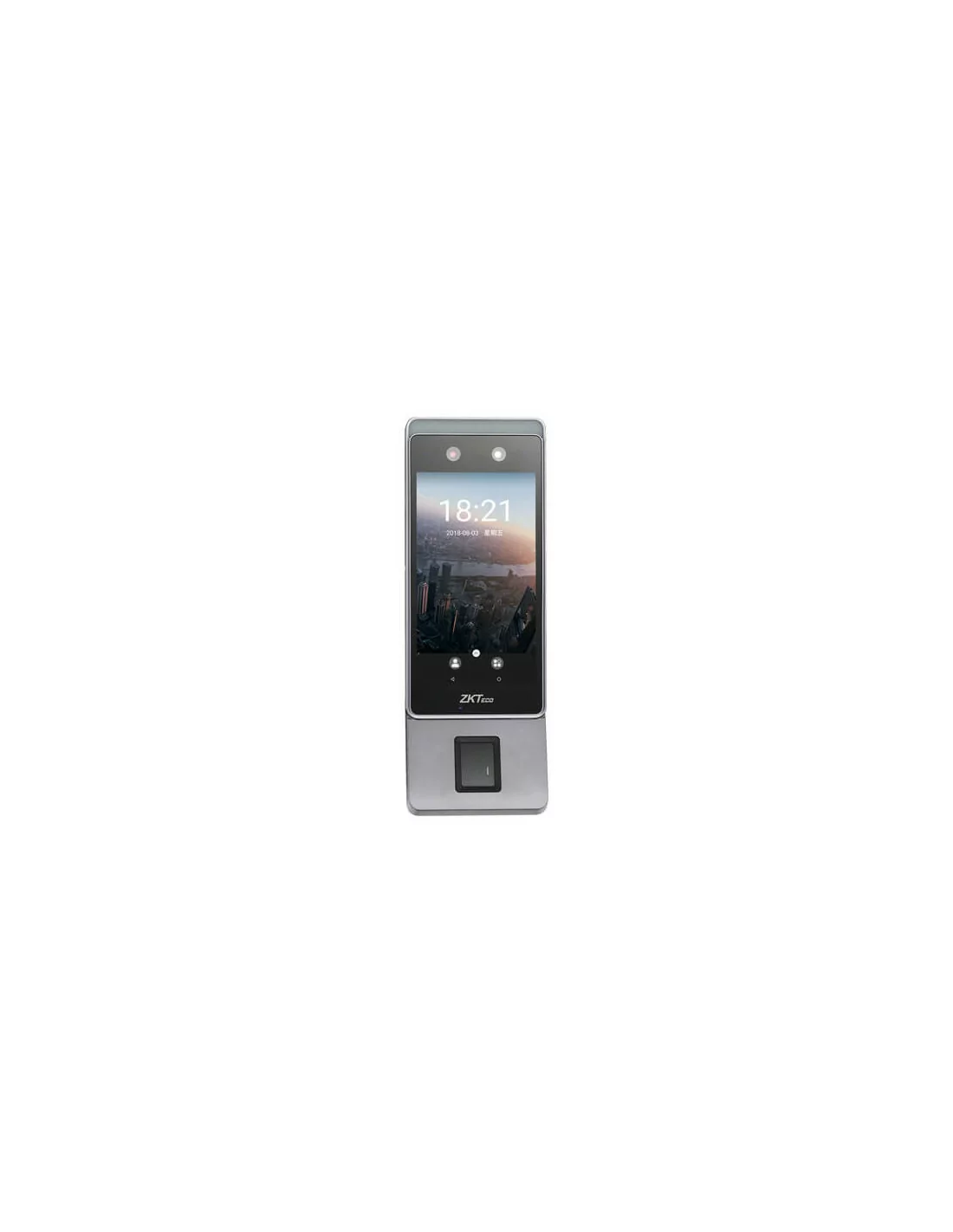 ZKTeco - 2MP Wireless Facial Recognition Time & Attendance Terminal with Fingerprint