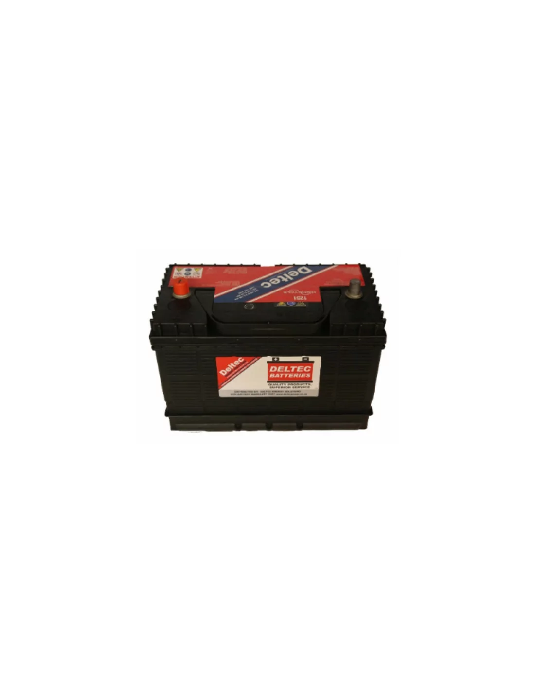 Deltec 12V 105Ah Sealed Lead Acid Battery, Stud Terminal.