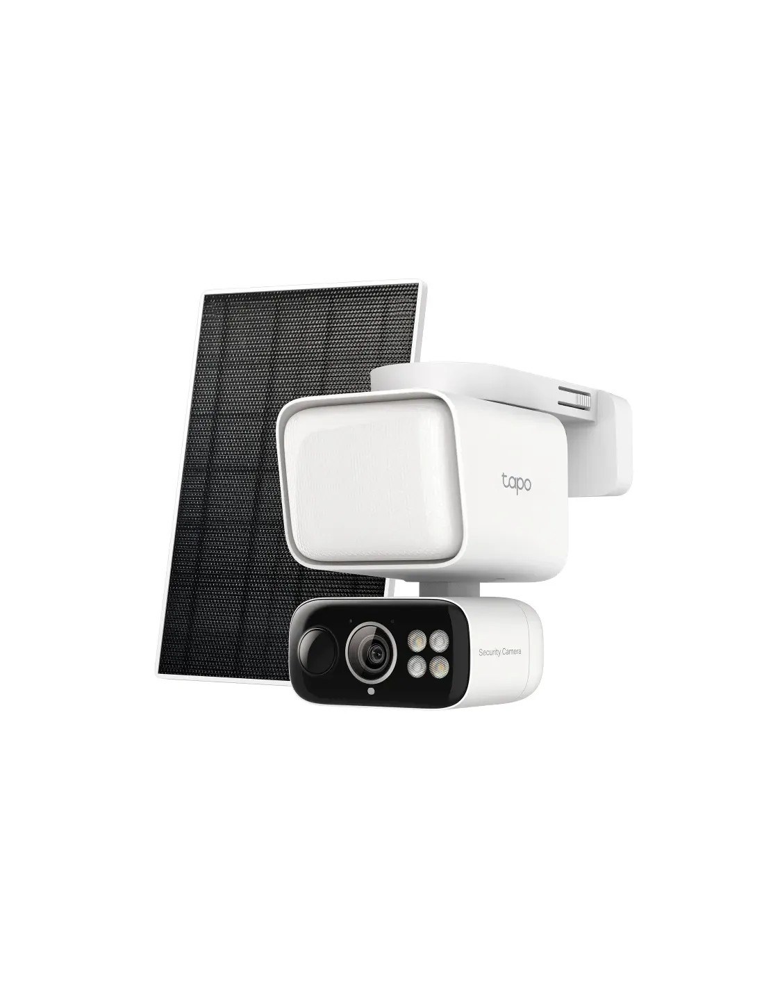TP-Link Tapo 2K Floodlight Pan/Tilt Solar Wi-Fi Security Camera Kit | C615F-KIT