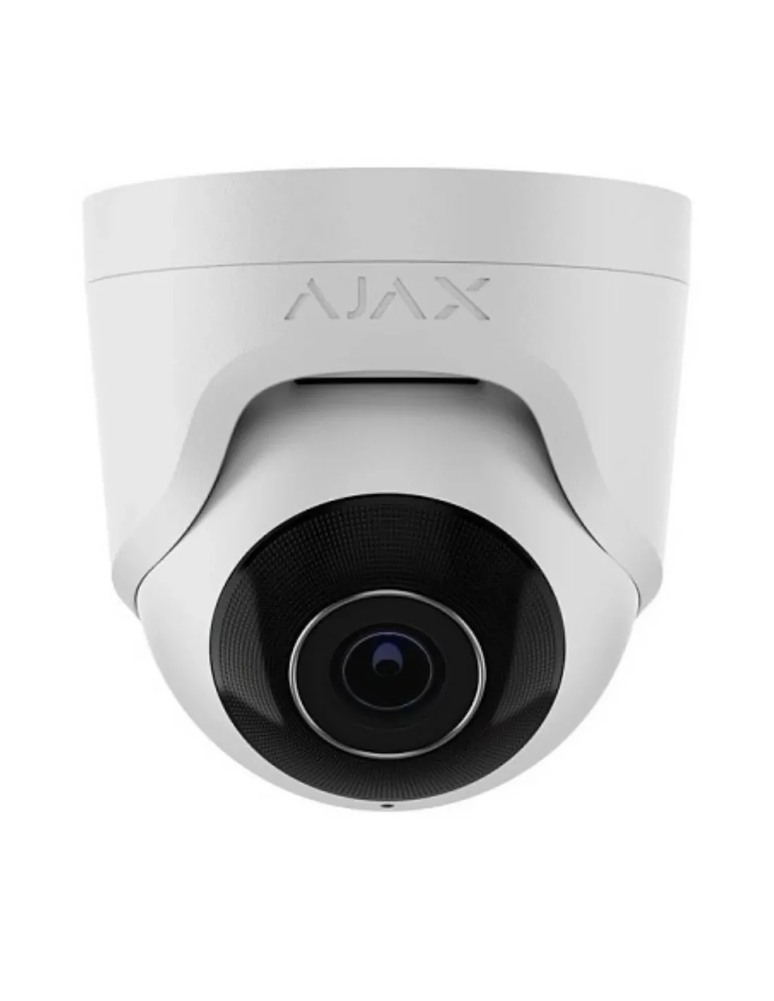 AJAX Security - 8MP IP White Turret Camera with a 2.8 mm Wide-view Lens | AJAX-TURRET-8MP-28-W