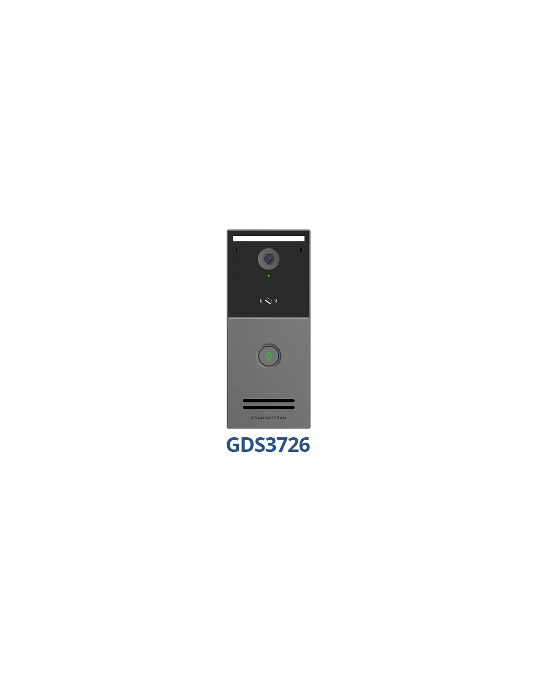 Grandstream SIP Doorphone intercom with 4MP video camera, IK10, RFID