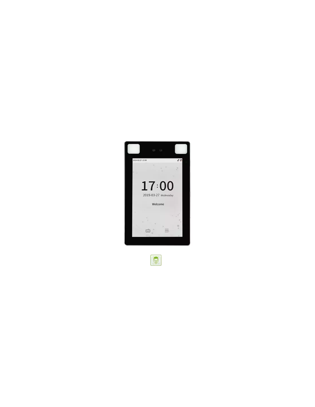 ZKTeco - 2MP WDR Outdoor & Vandal-Resistant Facial and Palm Recognition Access Control Terminal